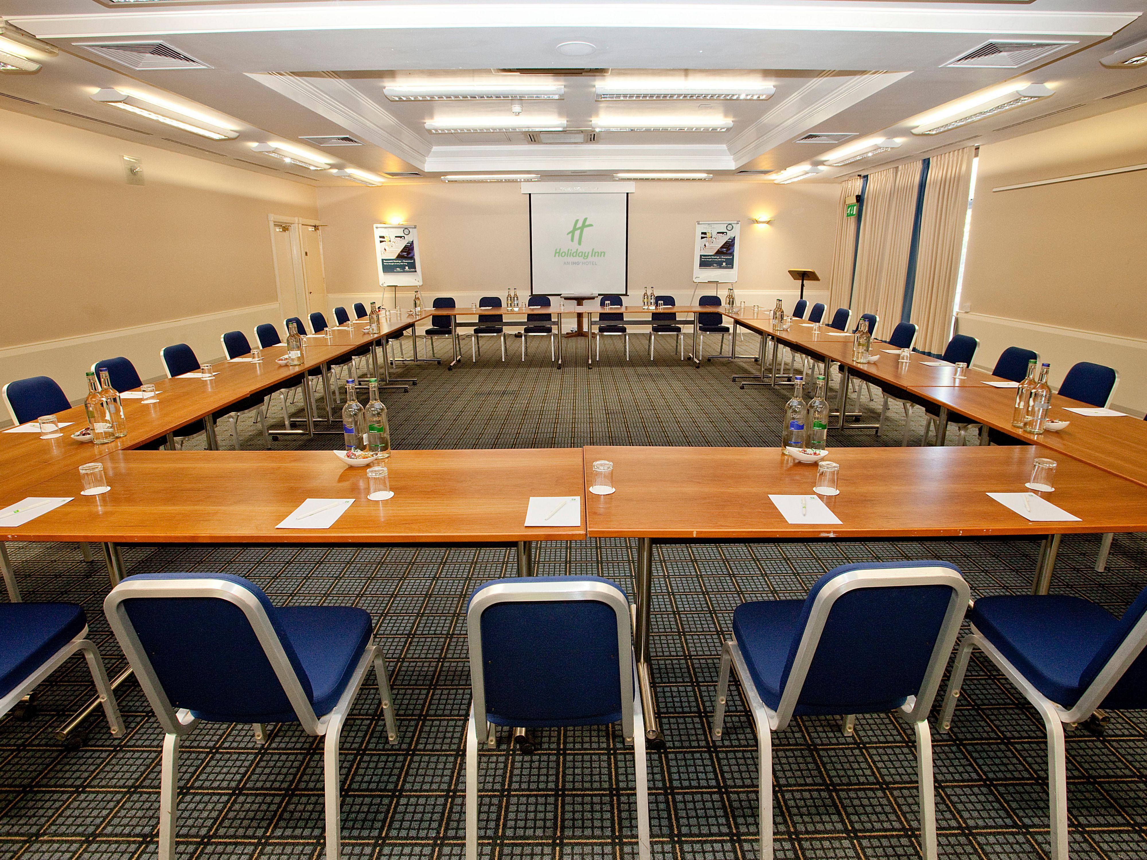 The perfect balance of value and premium service, in 2026 make the most of our DDR Lite rate only £26 per person. Including everything you need for a productive day: room hire, modern facilities, a tasty lunch, and tea and coffee. Plus, all delegates will receive a 1-day pass to our on-site You Fit leisure club.

Quote DDRLITE when booking. 