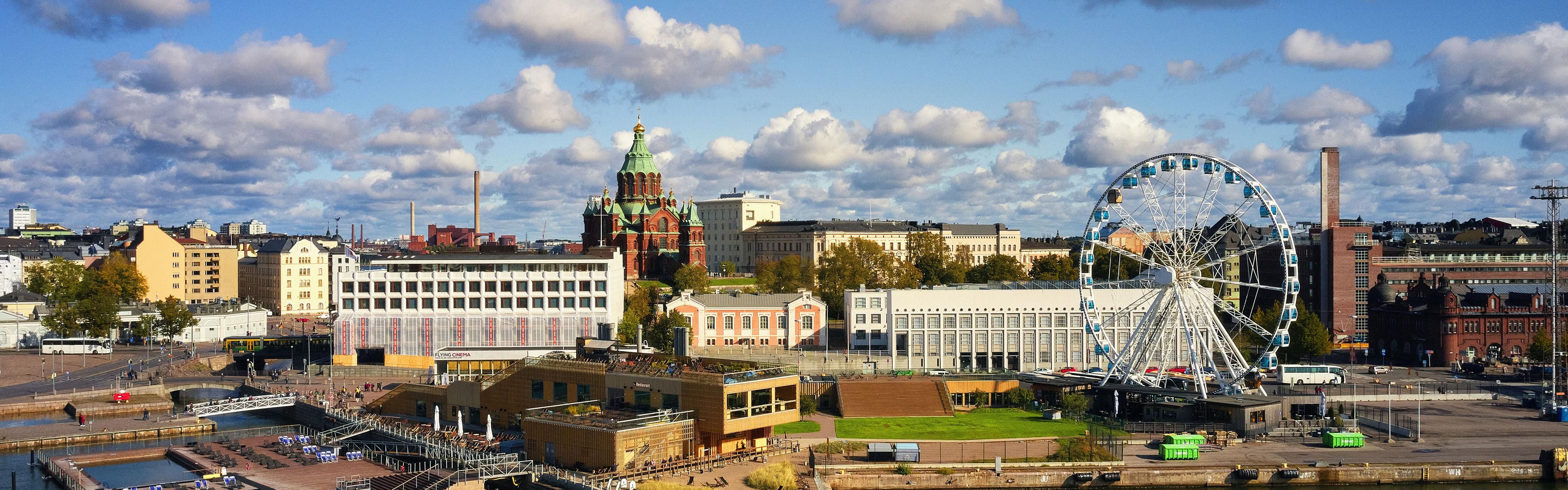 Helsinki Allas Sea Pool and Katajanokka area