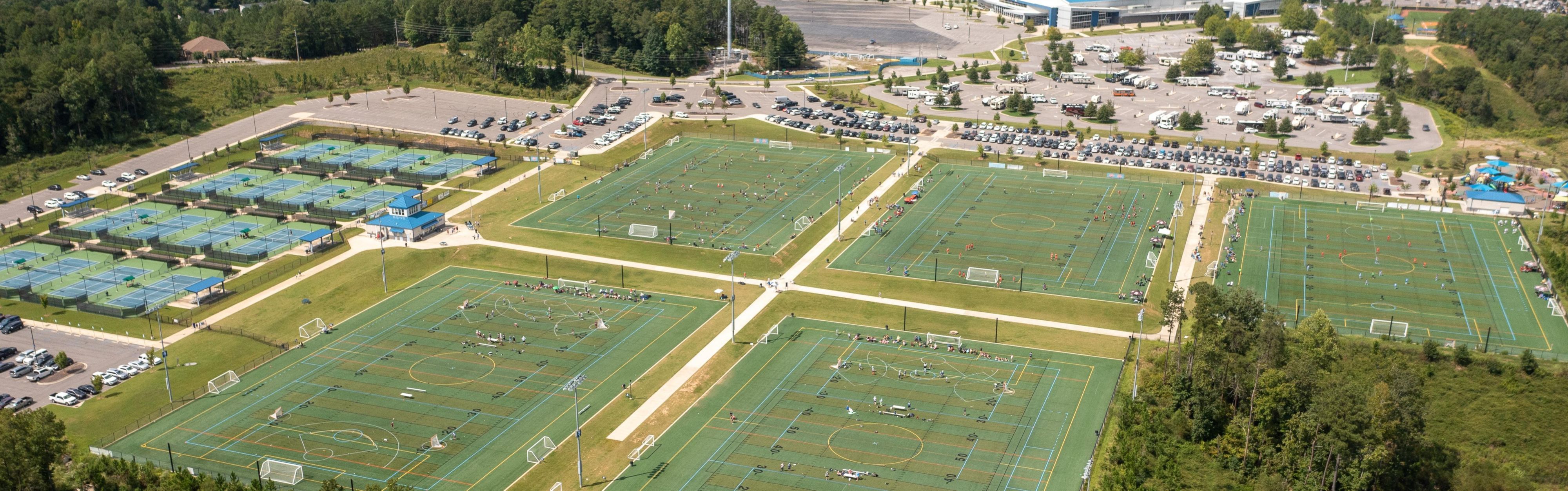 Our prime location gives easy access to Hoover Met Fields.