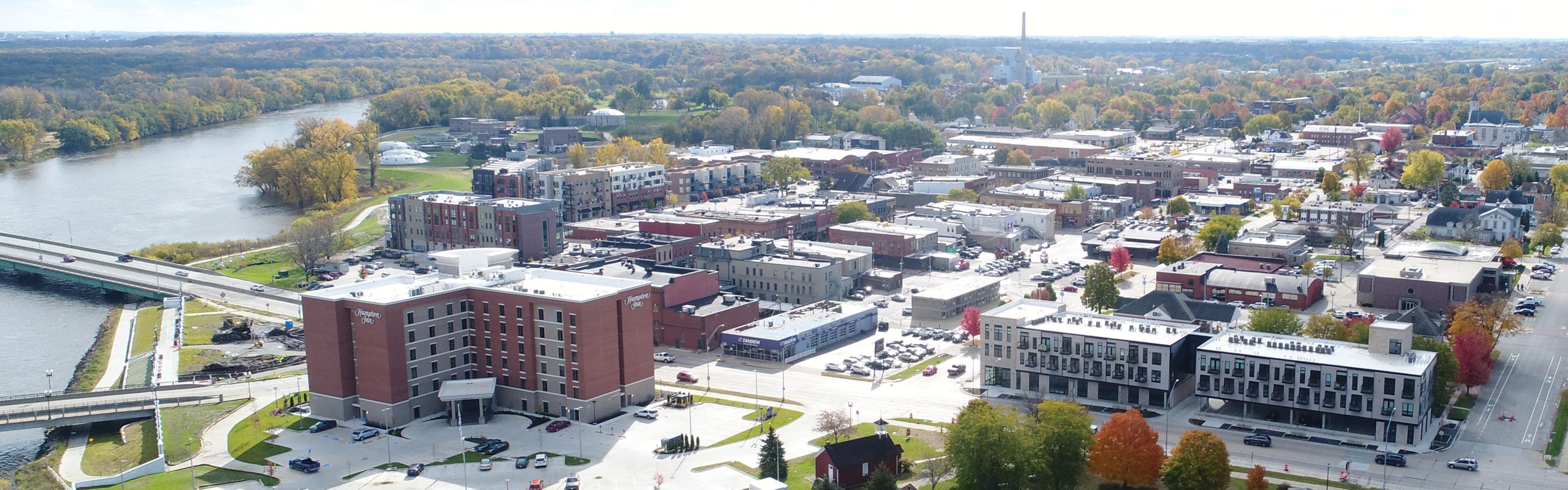 Stay with us and enjoy the nearby Downtown Cedar Falls.