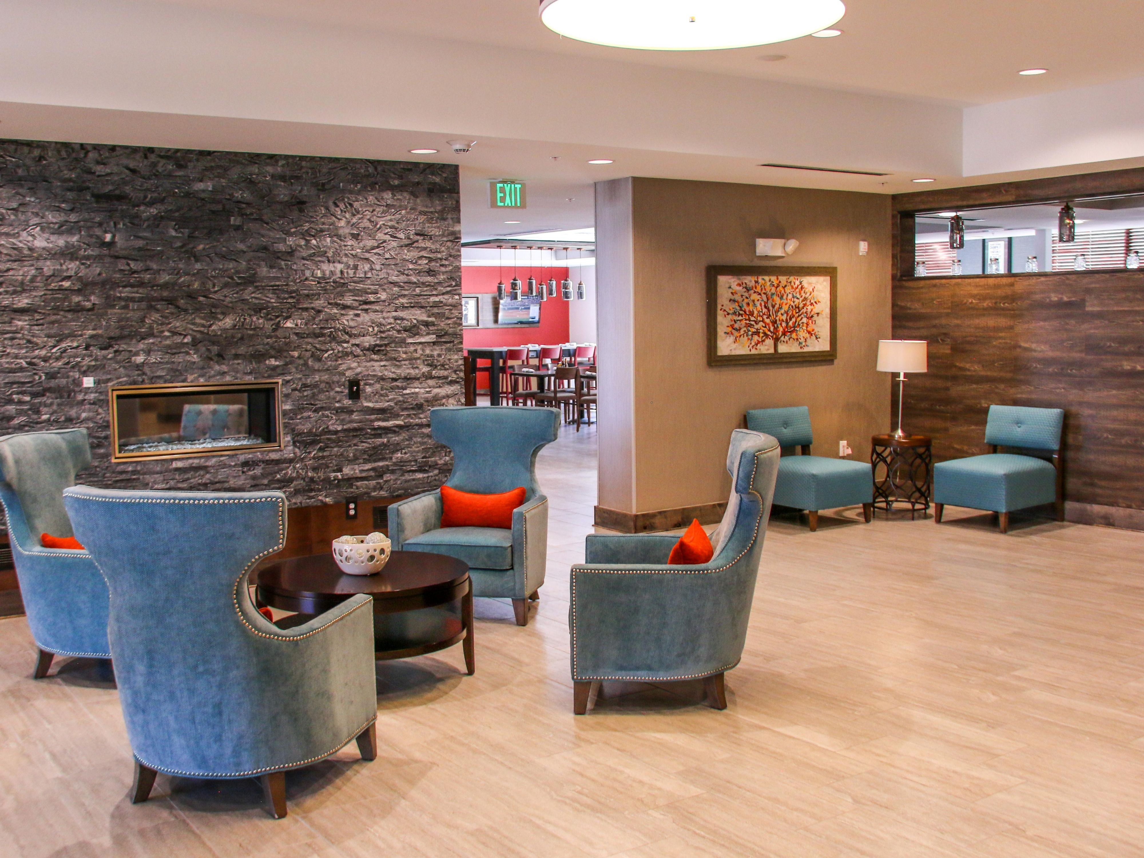 Unwind in our heated indoor pool, energize in our 24/7 fitness center, or stay productive in our business center. Enjoy free Wi-Fi, on-site dining, complimentary parking, and versatile meeting spaces. Our modern rooms feature microwaves and mini-fridges.