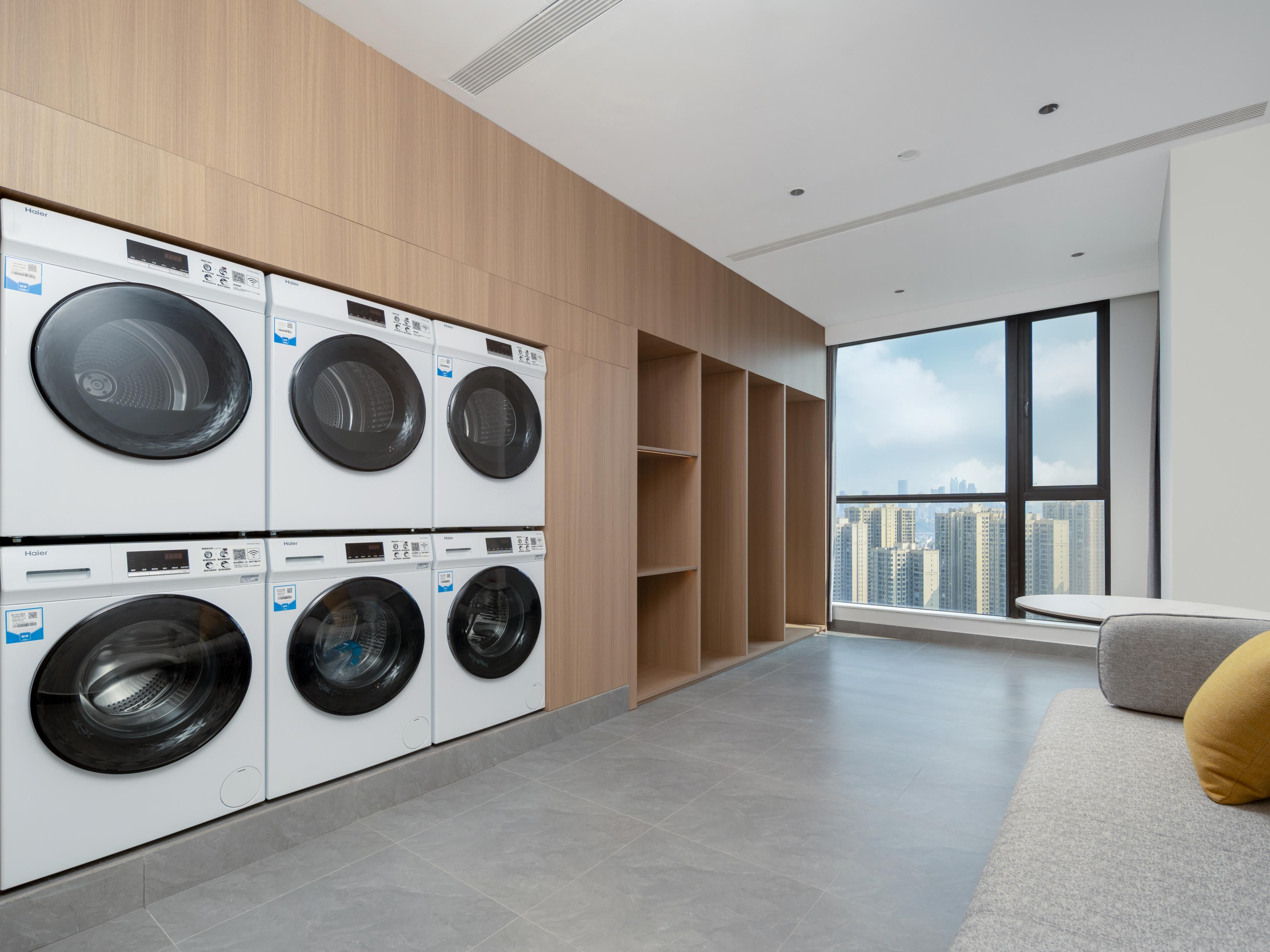 self-service Laundry Room