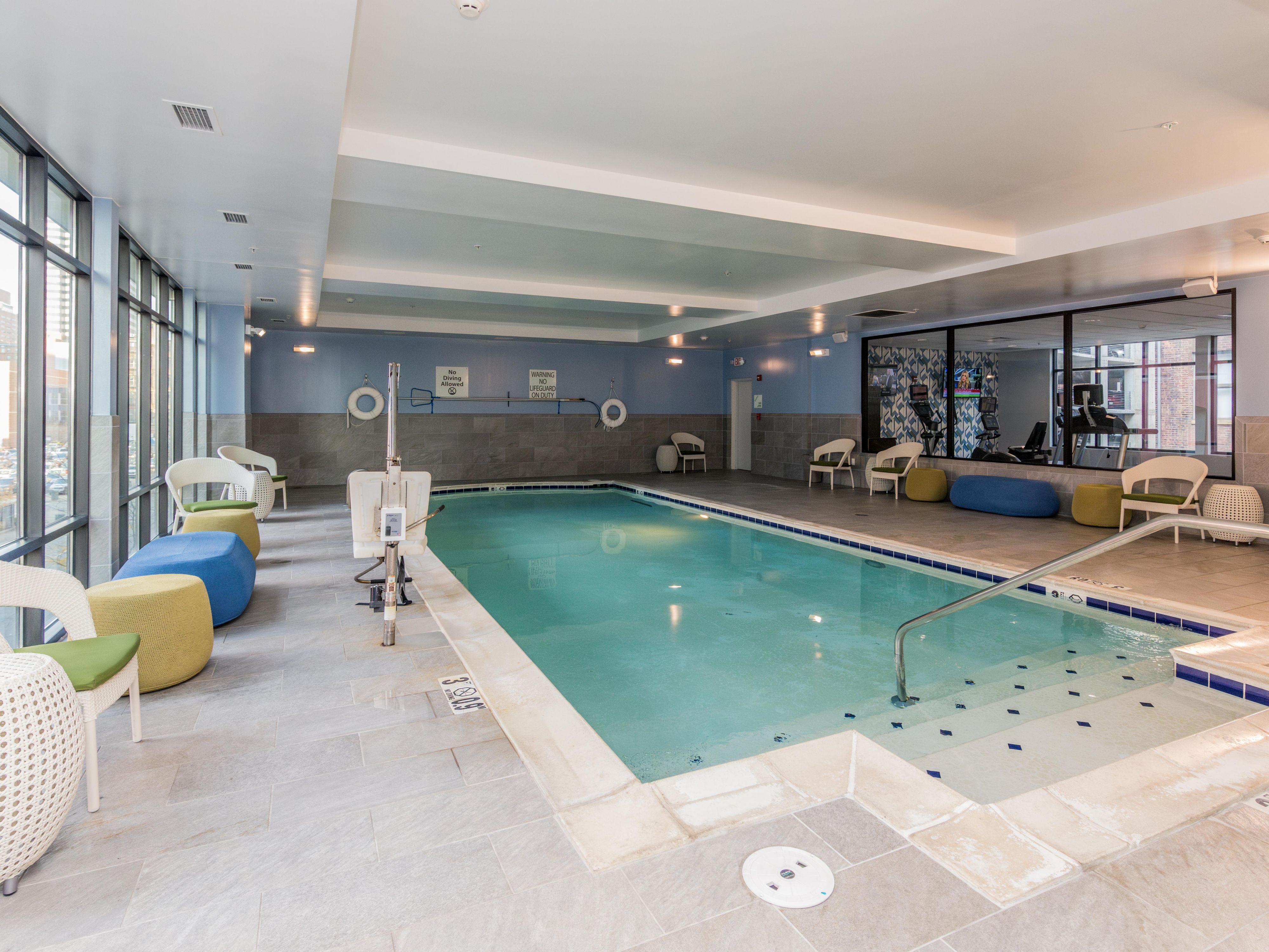 Take a dip at our indoor pool at voco The Clair.
