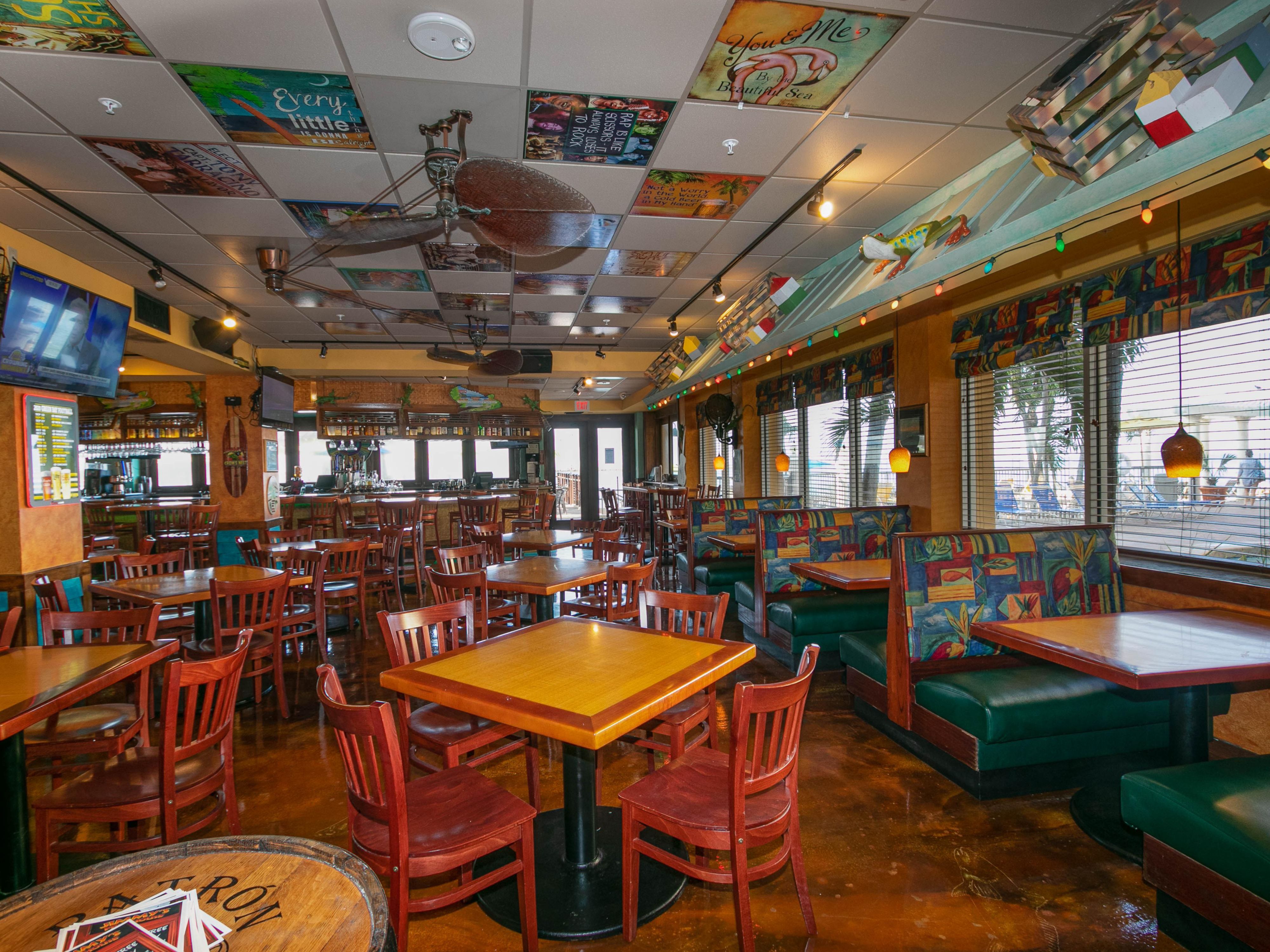 Embark on a culinary adventure at Jimmy's Fish House and Iguana Bar, featuring delectable dishes and refreshing beverages. Delight your taste buds while immersing yourself in a whimsical atmosphere. With entertainment and a vibrant ambiance, this local hotspot offers fun for all ages.