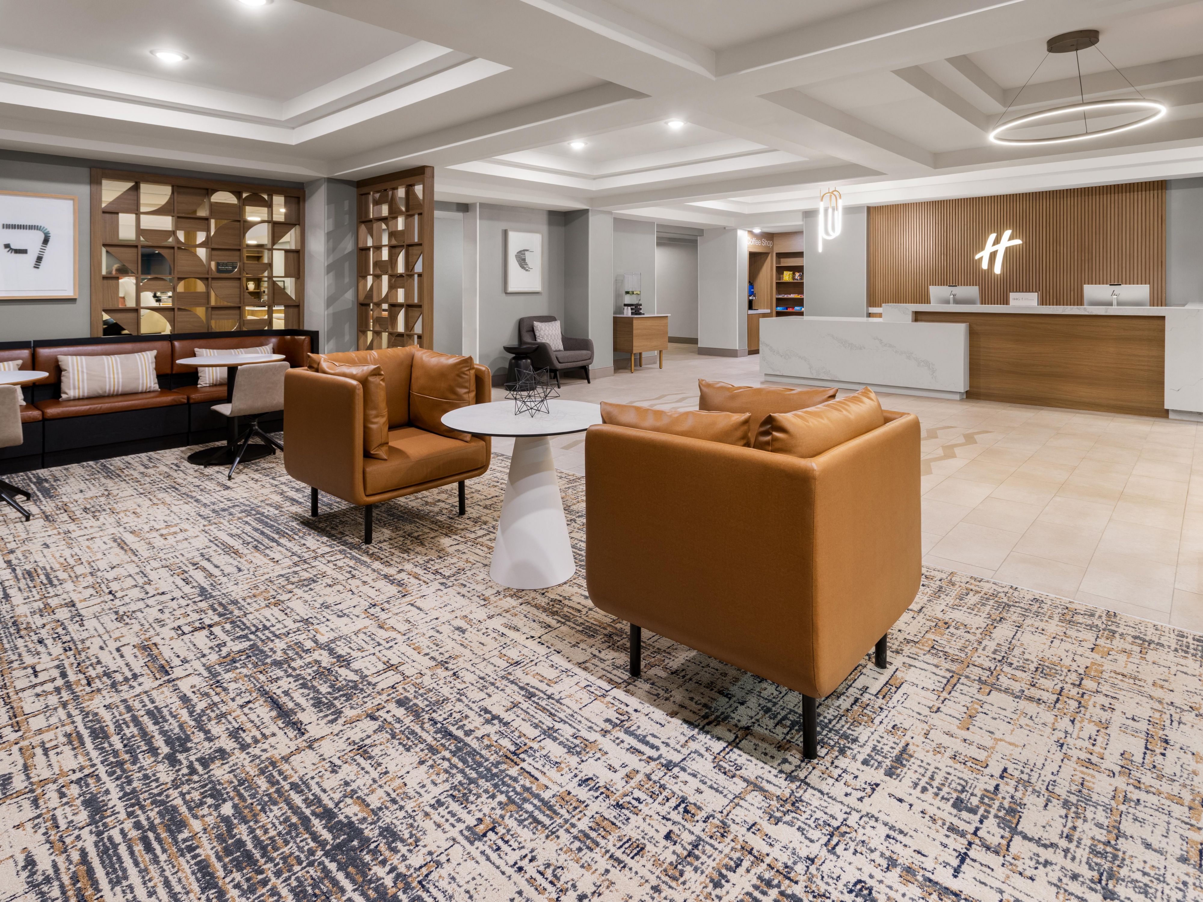Inviting Lobby and Seating Area