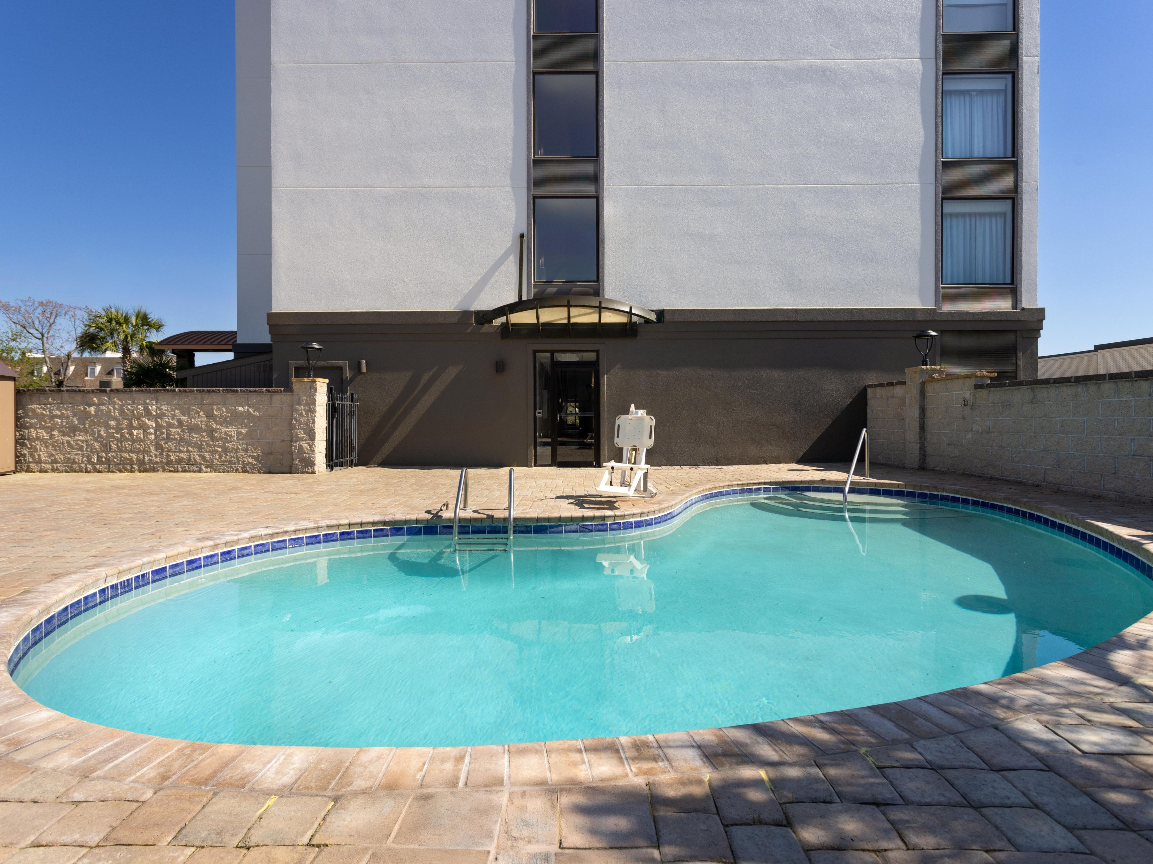 Outdoor Pool and Pool Deck
