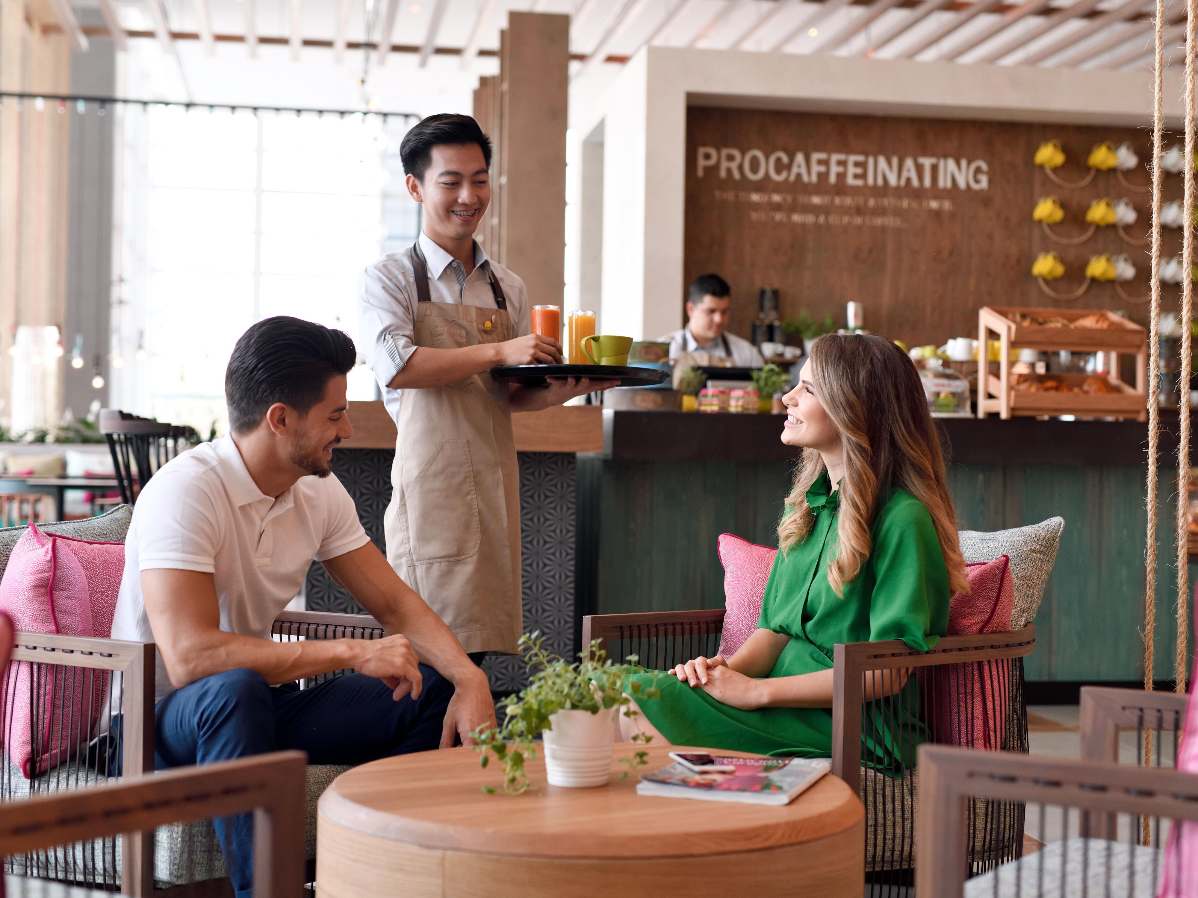 Zeste Café presents a menu brimming with delectable, wholesome, and satisfying dishes, complemented by expertly roasted coffees, freshly blended smoothies, and invigorating juices—perfect for re-energising at any time of day. It also proudly serves Starbucks®.