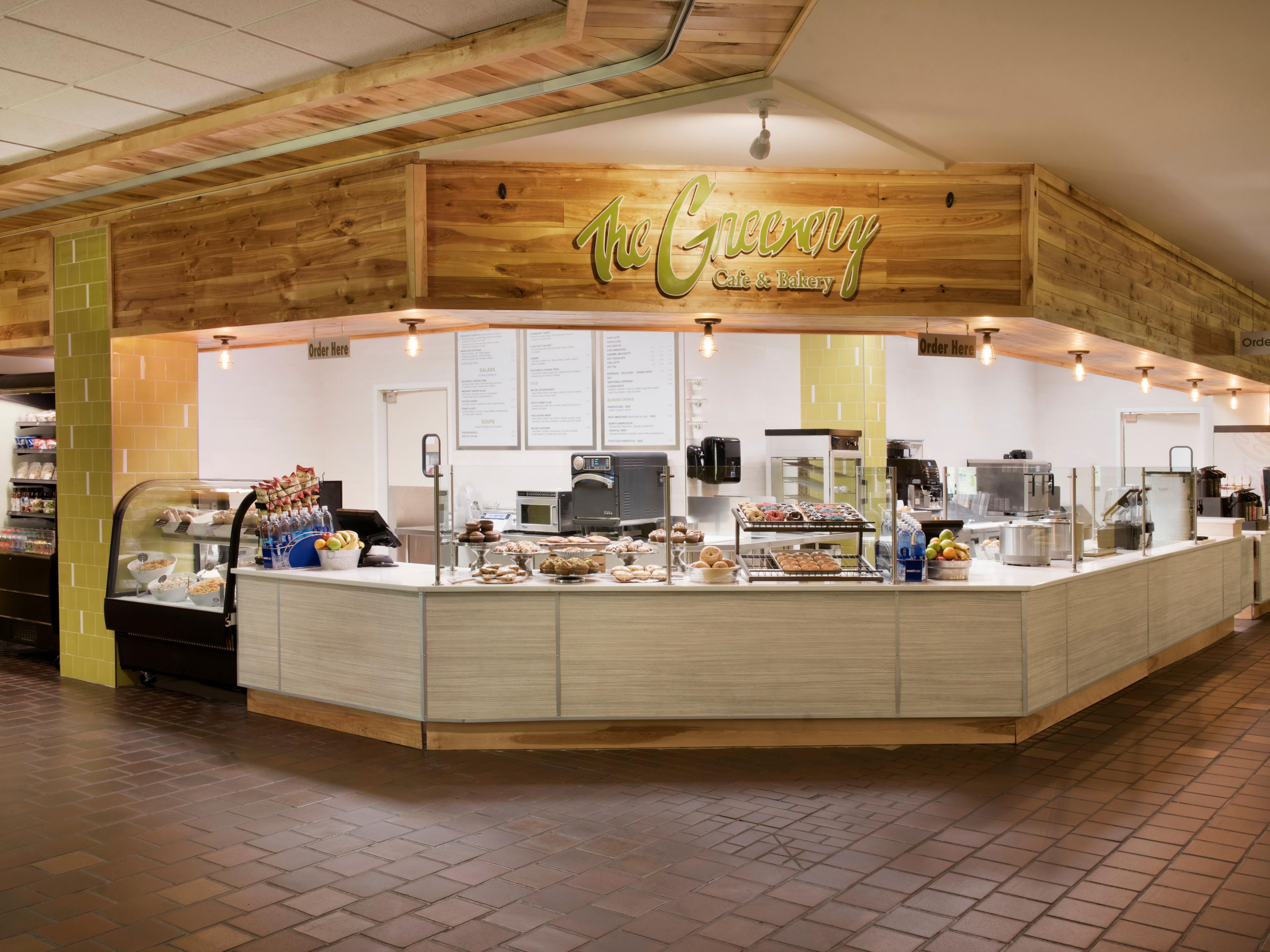 Start your day at The Greenery Café & Bakery, open for breakfast and lunch, serving a selection of sandwiches, salads, breakfast, and desserts. Visit Lyric Kitchen•Bar for all-day dining and drinks. Savor flatbreads, mouthwatering burgers, steaks, and bowls. Satisfy your cravings without leaving the comfort of the hotel.