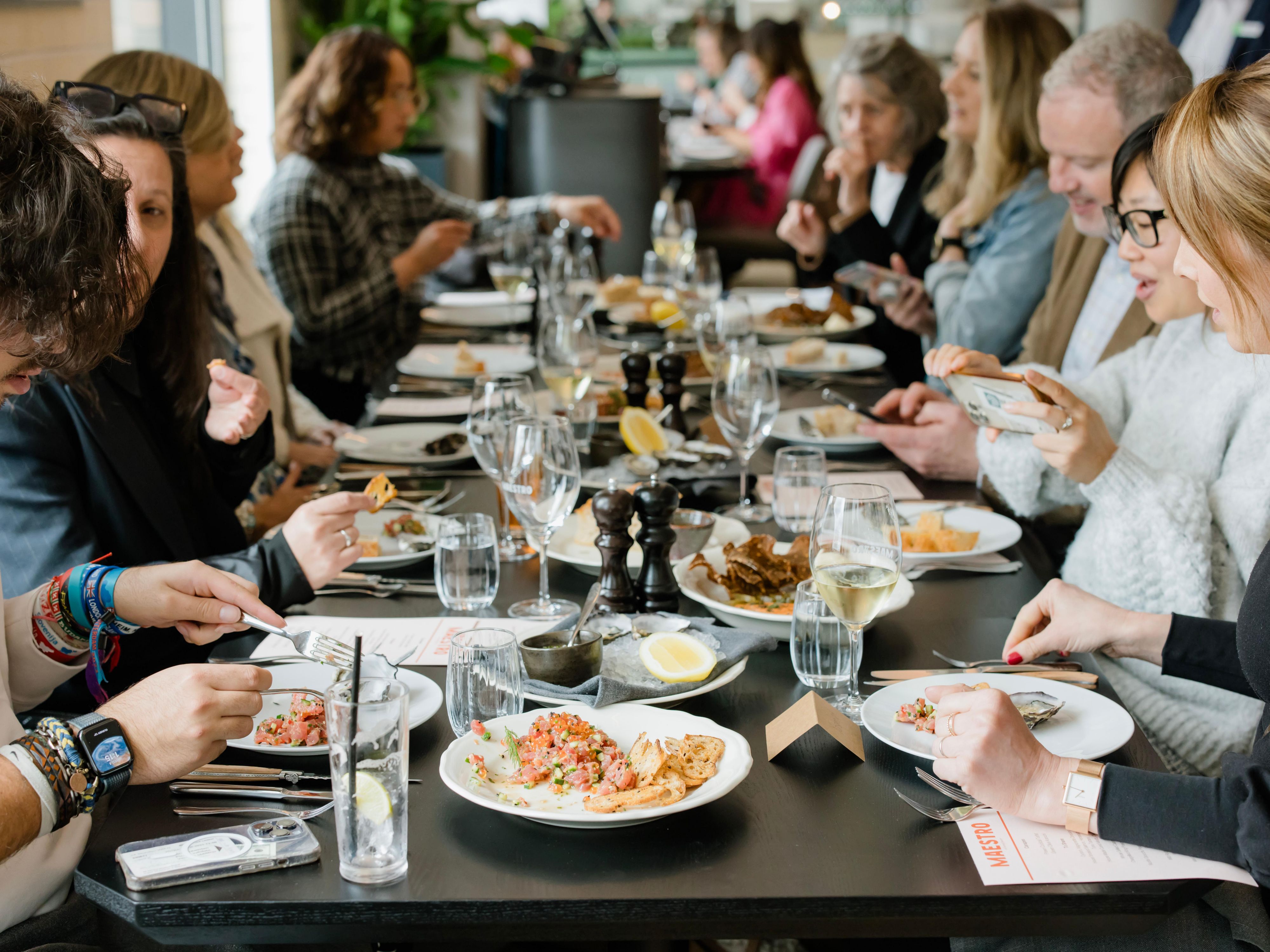 Celebrate Christmas with a festive feast by Adrian Richardson! Enjoy a $145pp dinner featuring a holiday-themed menu in a cozy, welcoming setting. Ideal for corporate groups of 8-14, this exclusive experience blends delicious food and festive fun. Email now to secure your spot for a memorable festive gathering!