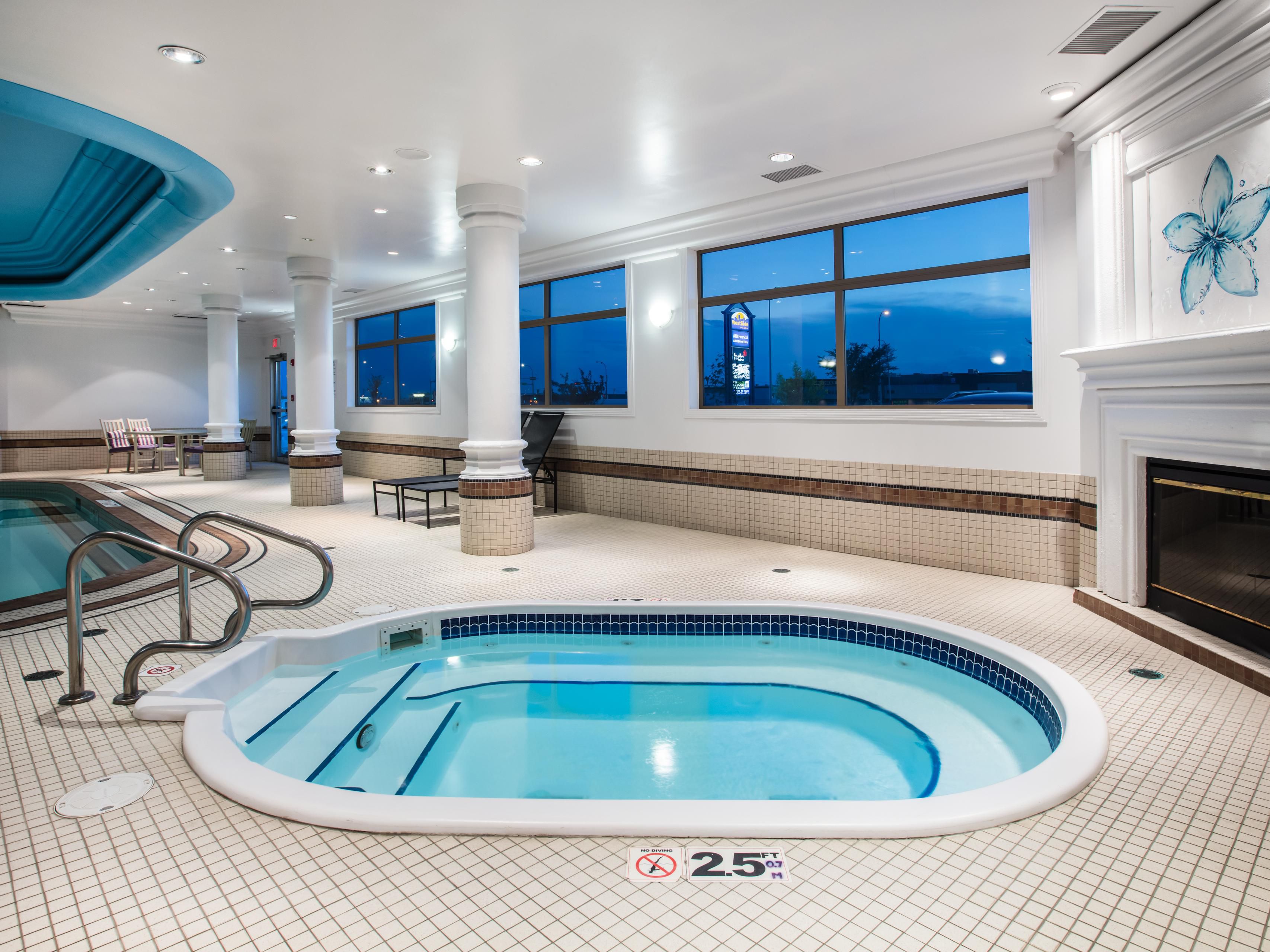 Relax and Unwind After A Long Day In Our Whirlpool