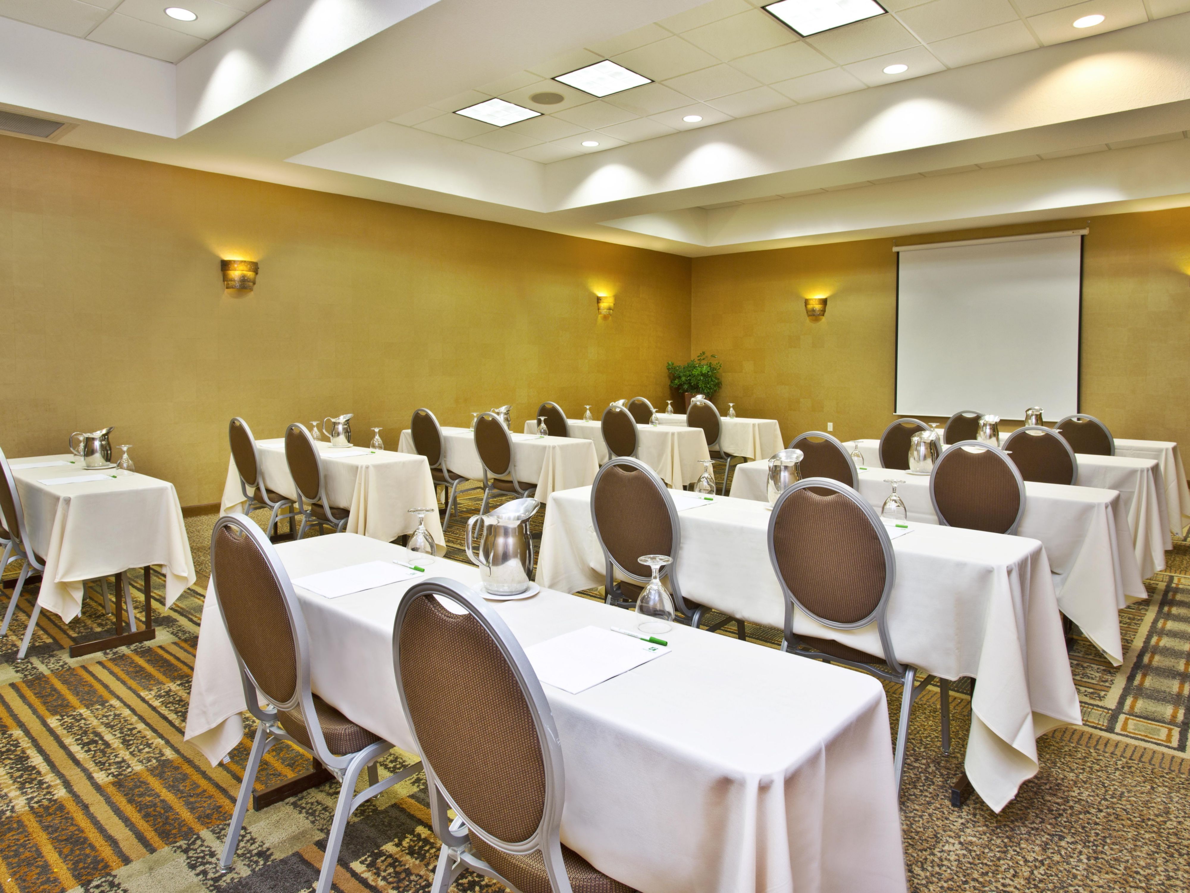 Our hotel offers more than 15700 square feet of flexible meeting space featuring dynamic meeting rooms and conference space for social gatherings, training seminars, and corporate events of every type.