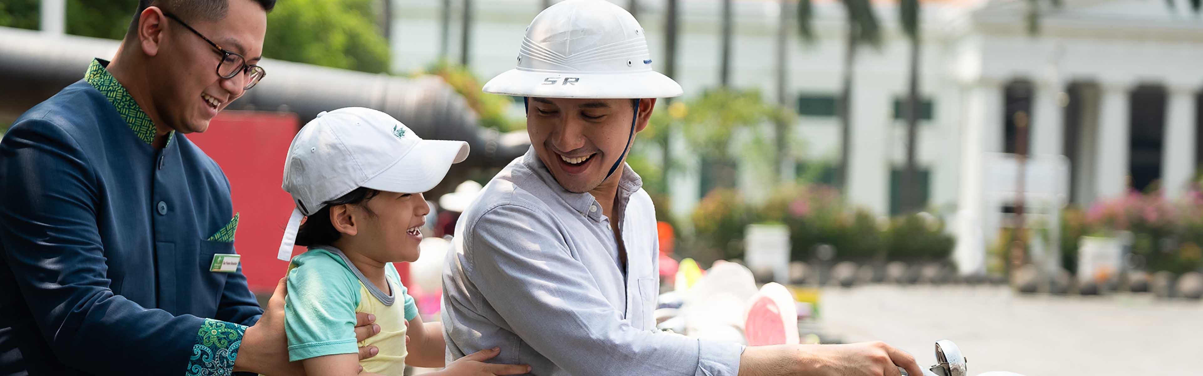 Cycling at Old Town Batavia