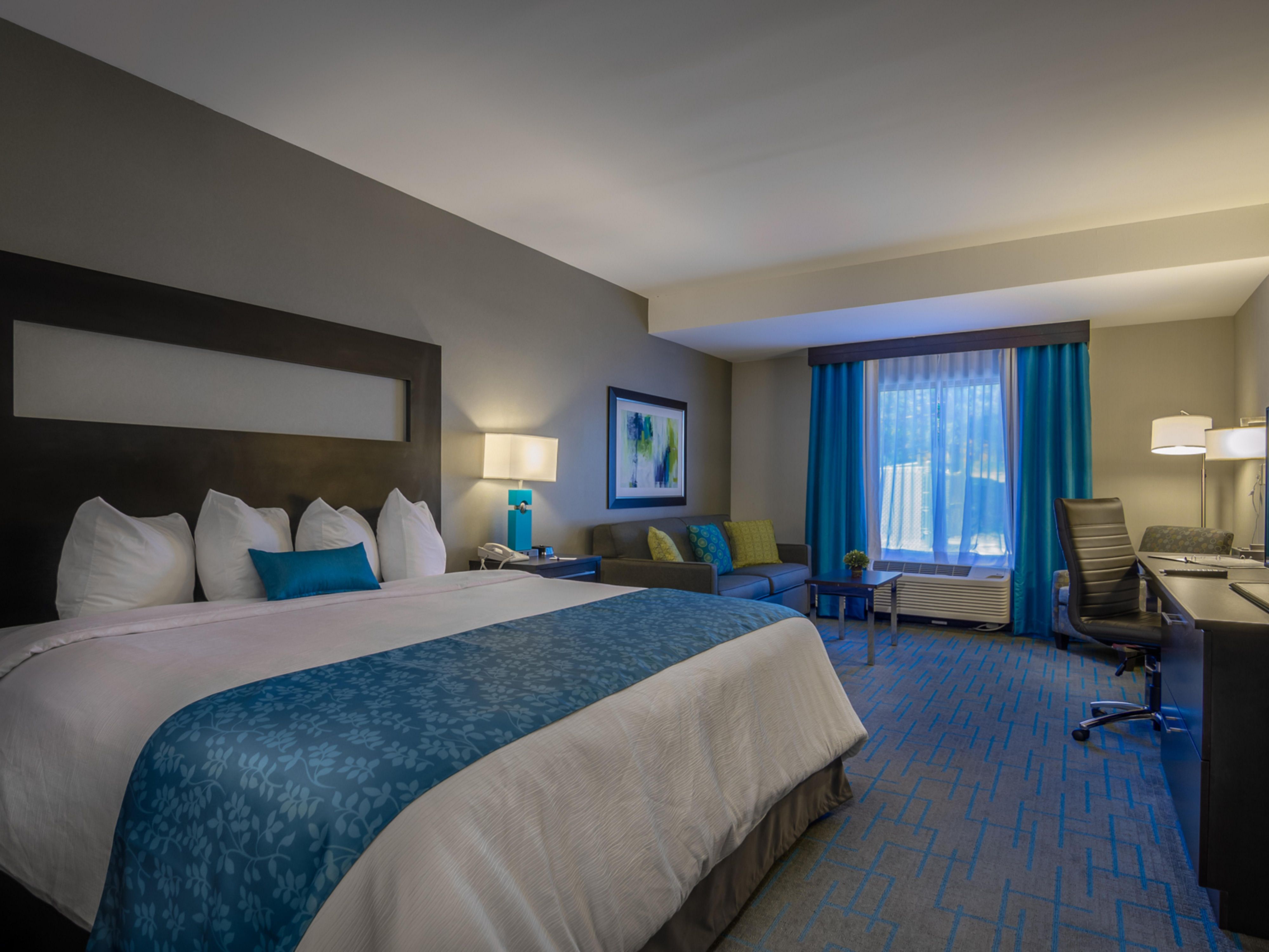 For extra space to relax, book our standard guest room.