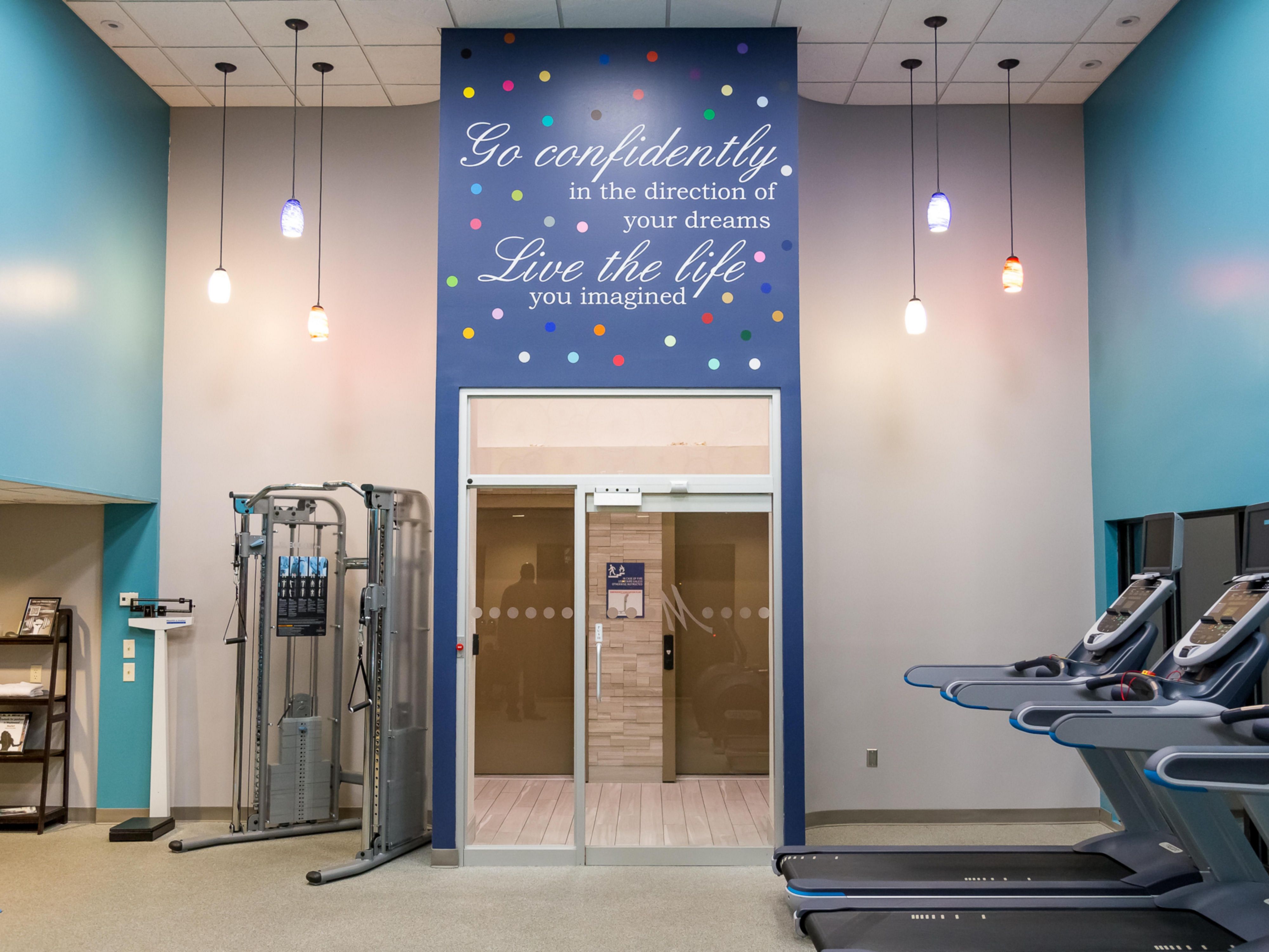 Our pet-friendly hotel in Liverpool, NY is the prime place to book a room if you’re looking for more in your stay near Syracuse. Whether it’s heated indoor pools & hot tubs or an on-site restaurant and fully-equipped, state-of-the-art fitness center, we’ve got the best amenities around for those who expect more when they travel.