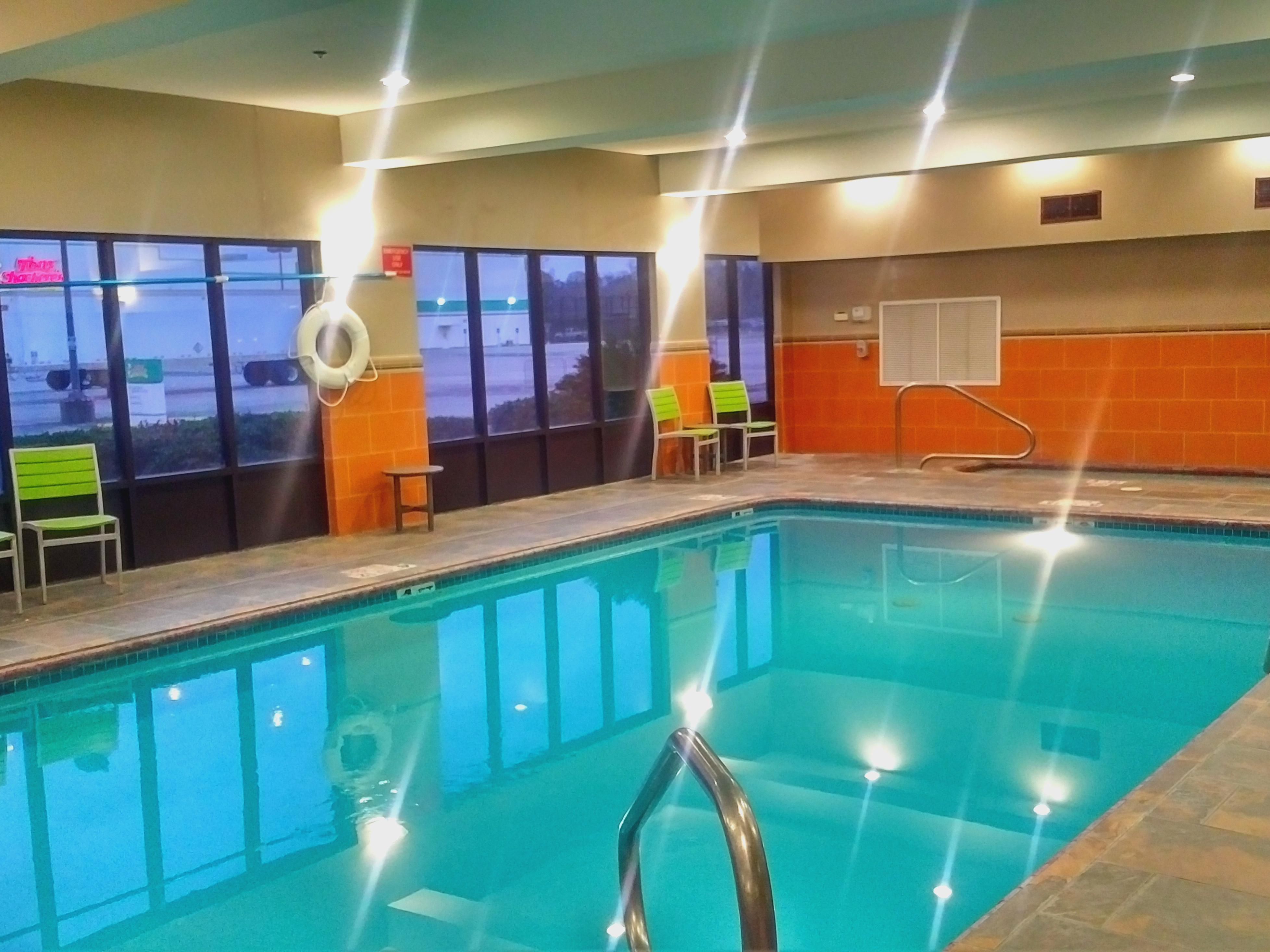 Come and swim with us year around in our indoor pool and Hot Tub.