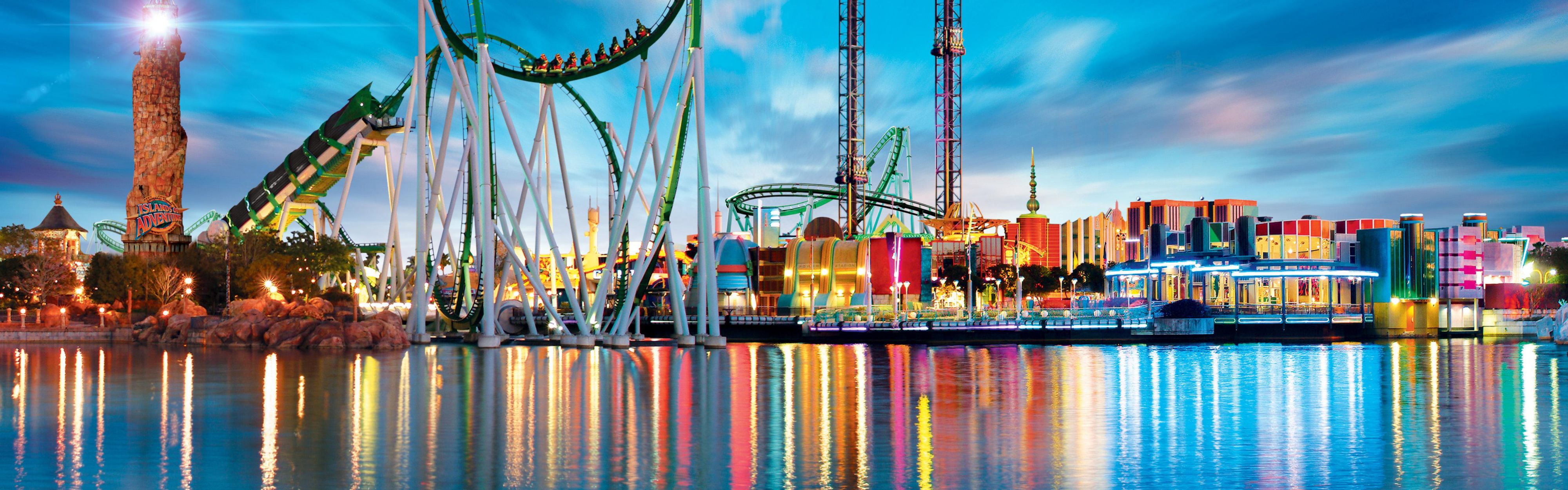 Universal’s Islands of Adventure has the most cutting edge rides