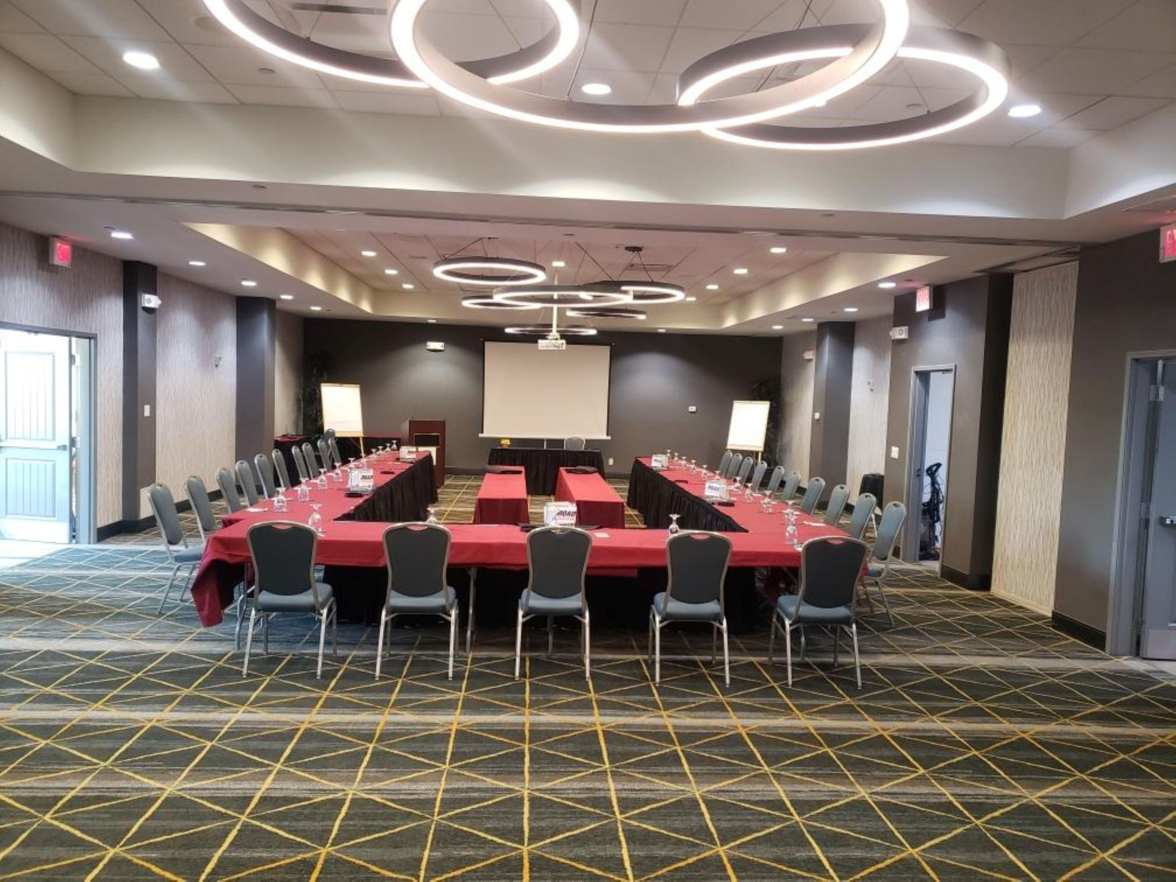 Our hotel offers a 2,000 sq. ft. ballroom for small to mid-size business and social gatherings besides a pre-function area, a boardroom and a 600 sq. ft. meeting room. Our hotel offers catering services for 20- 150 guests.