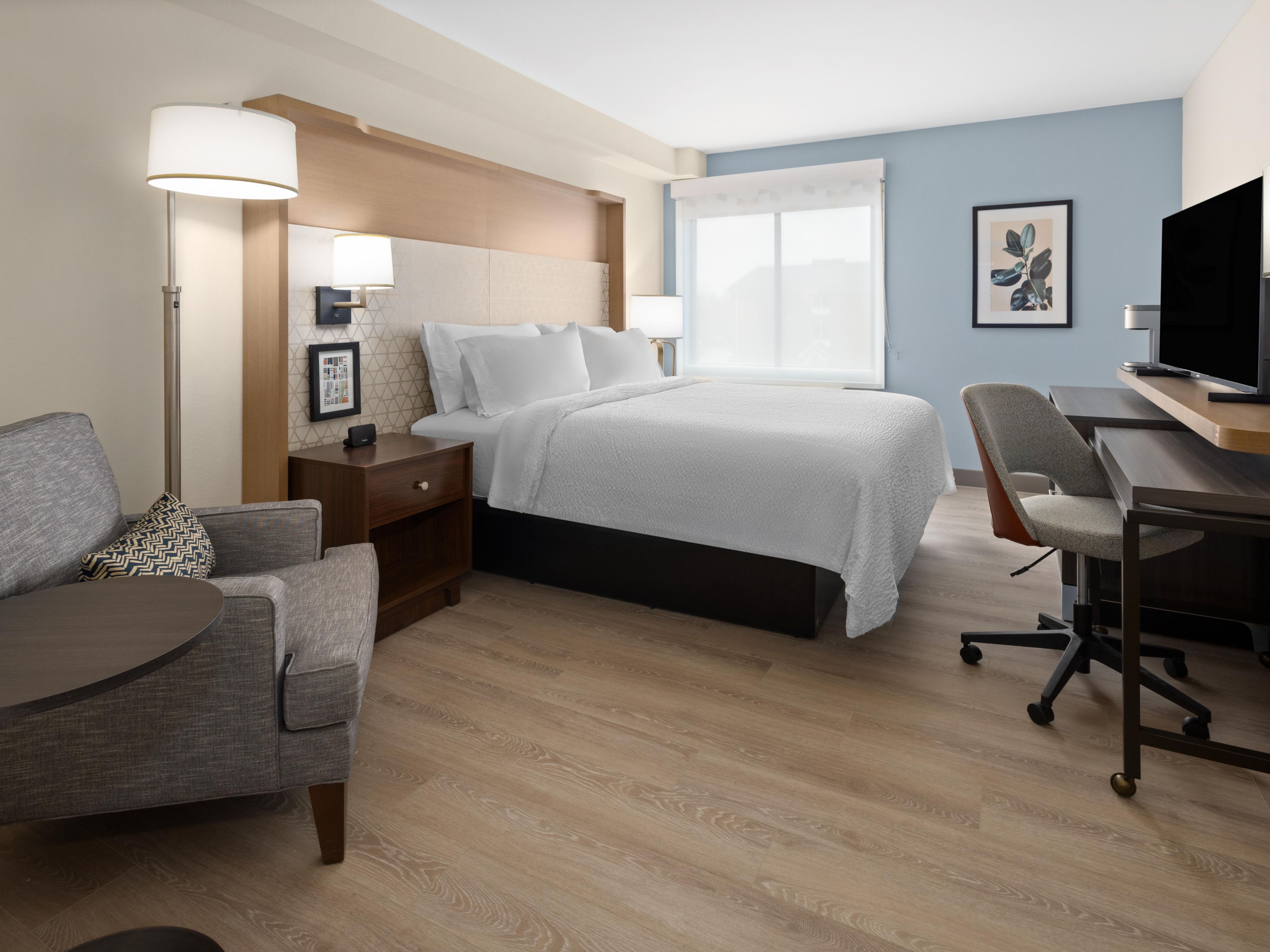 Our rooms are designed for corporate and leisure traveler alike.