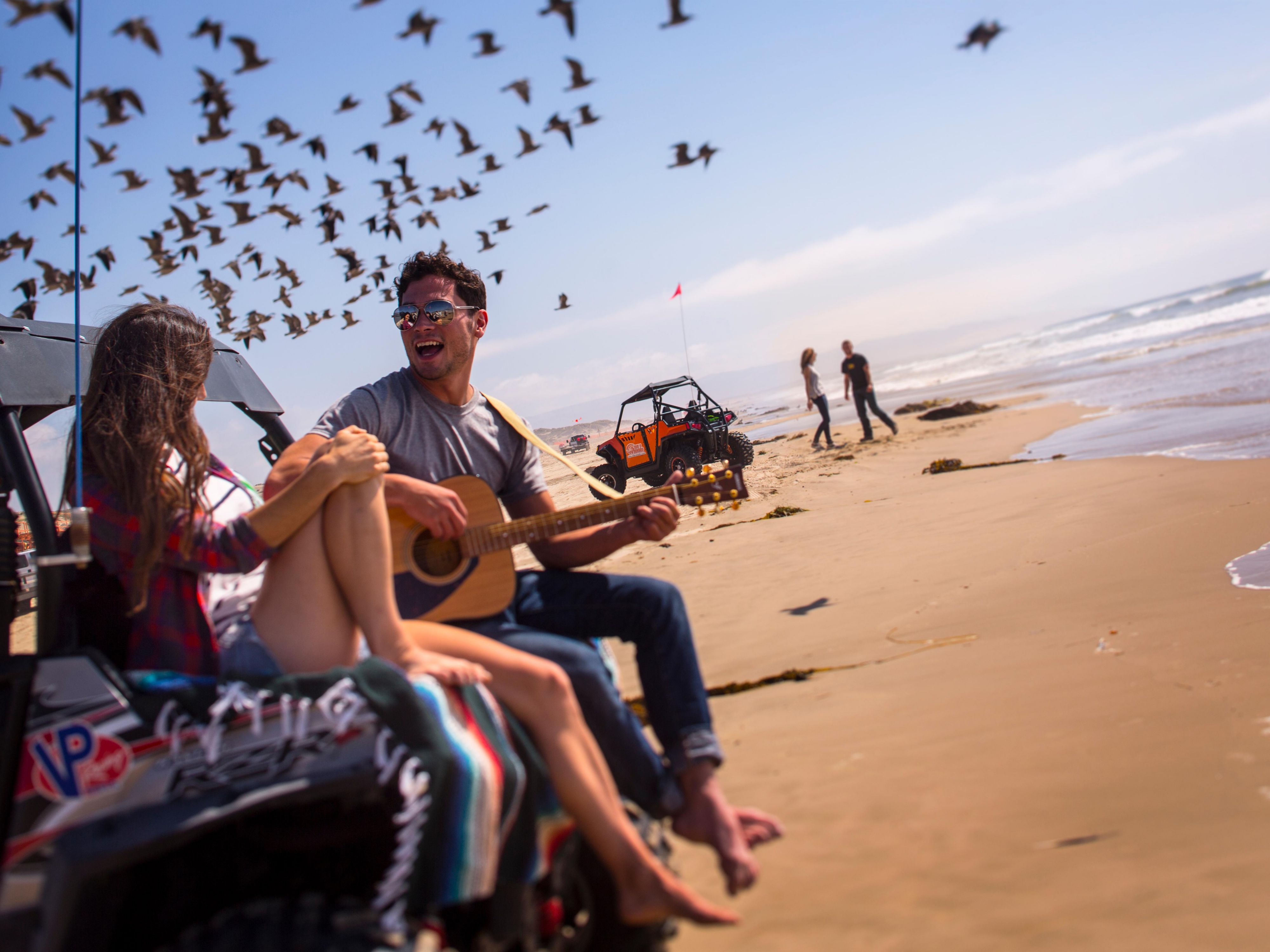 Close to the beach without the beach prices. We are located only 15 minutes from Pismo Beach. So much to do so close to home base. Fish off the pier (no license needed), take a surf lesson and ride ATVs on one of California's only drive-on beaches. We haven't even mentioned all the food options yet, come explore.