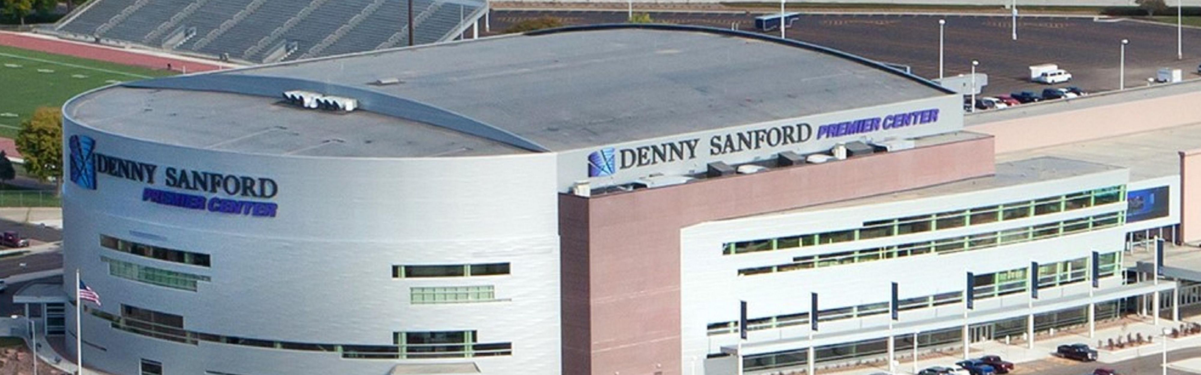Our hotel is only a few minutes away from Denny Sanford Center.