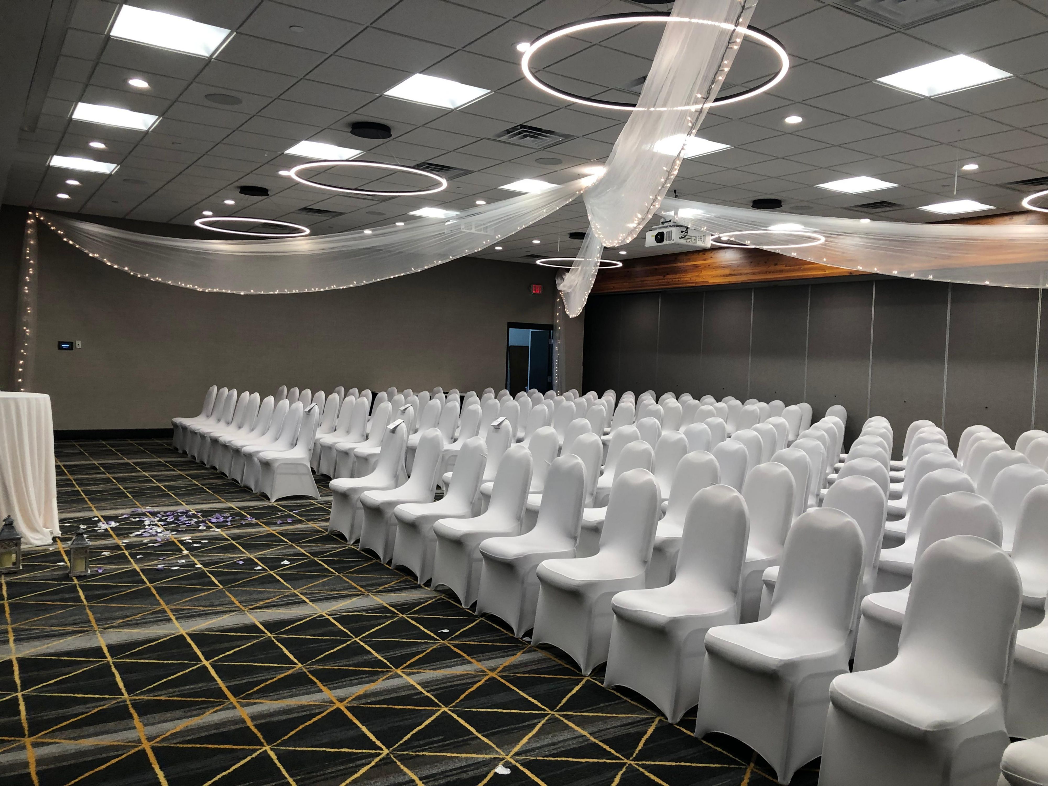 Our hotel features over 25,800 square feet of flexible meeting and conference space, ideal for any corporate event, wedding, or special occasion. Our team is committed to ensuring your event is a success, tailored to your specific needs, from state-of-the-art audiovisual equipment to customizable catering options.