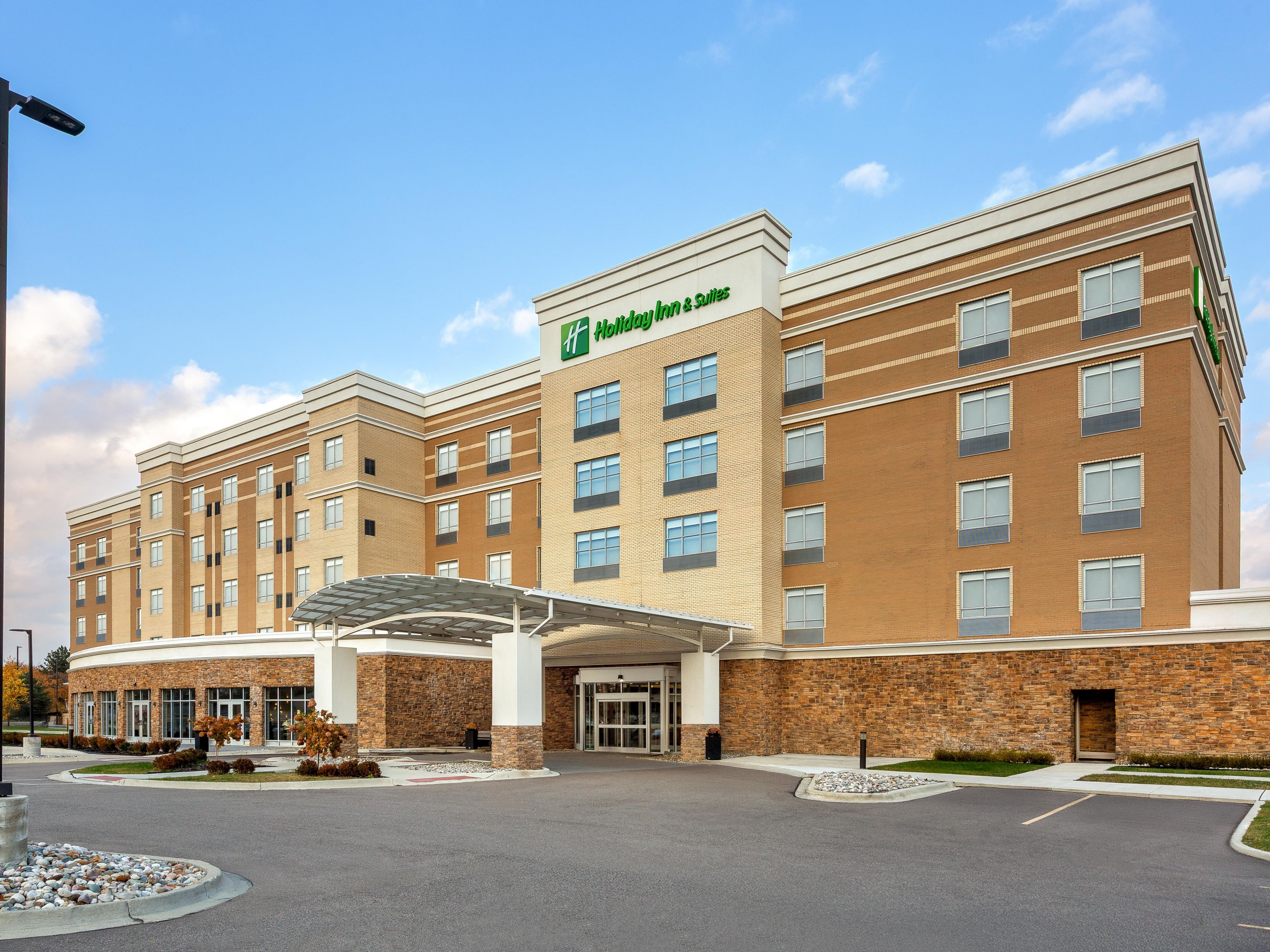 Exterior view of hotel in the day