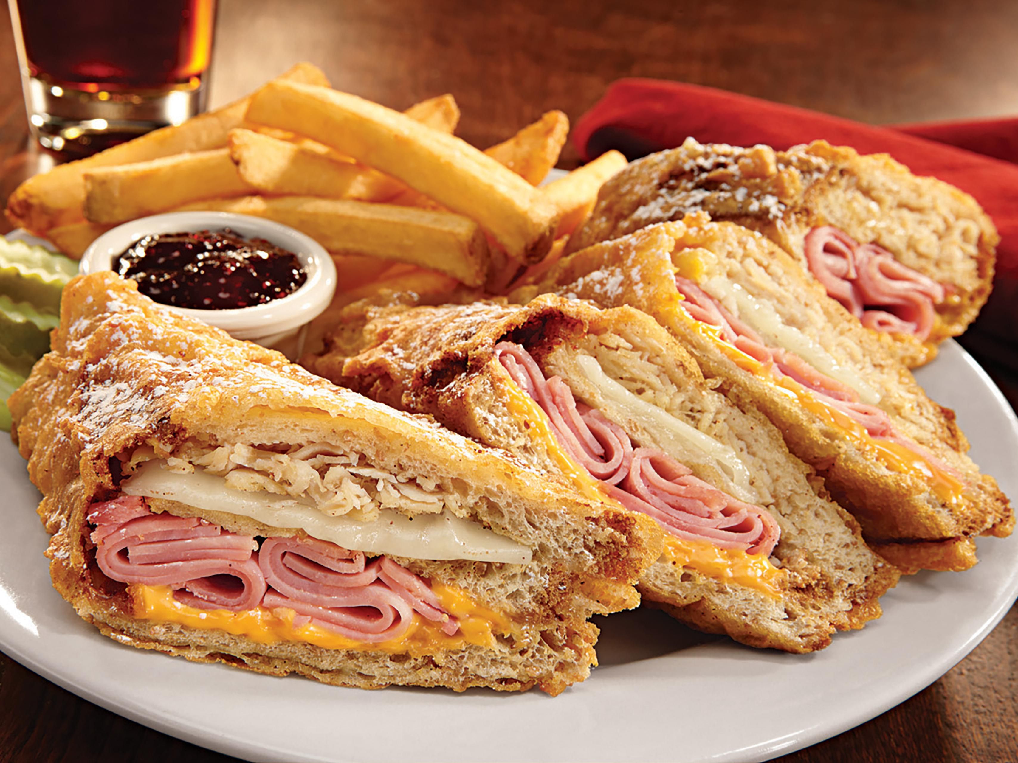 We're dedicated to providing guests with the kind of genuine, warm and high-spirited services you'd experience in a neighborhood Emerald Isle pub. Every member of the team "bleeds green" to go above and beyond the casual dining expectations of today. Stop in and experience our award-winning Monte Cristo along with our latest featured beverage!