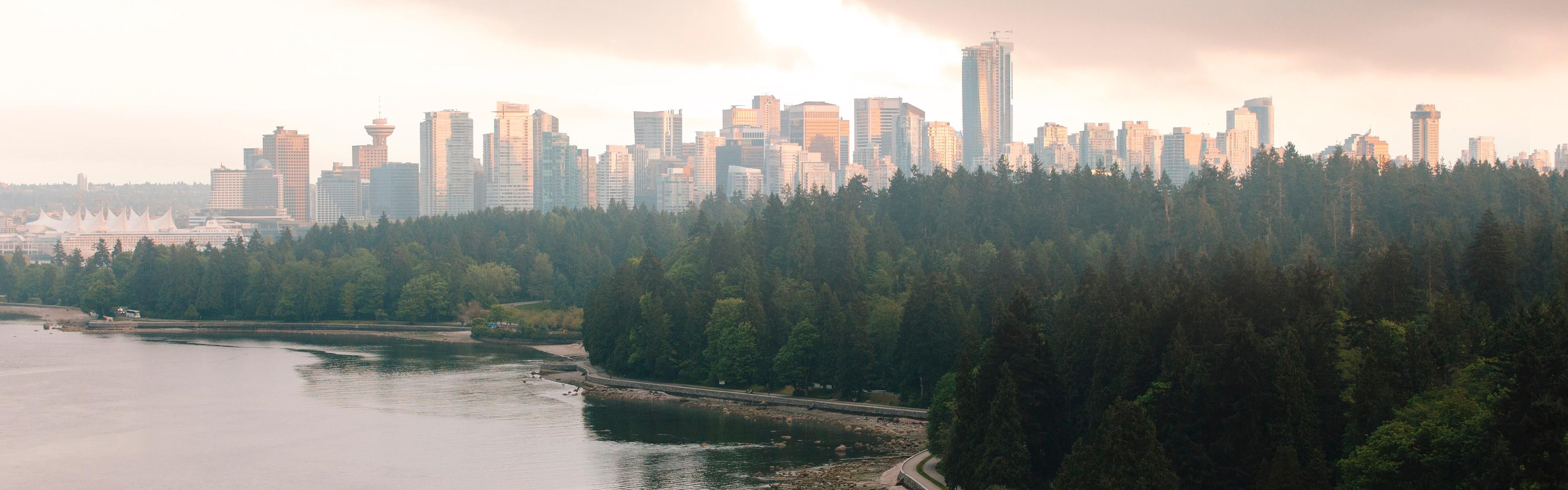 Stroll along the Stanley Park Seawall near our hotel.