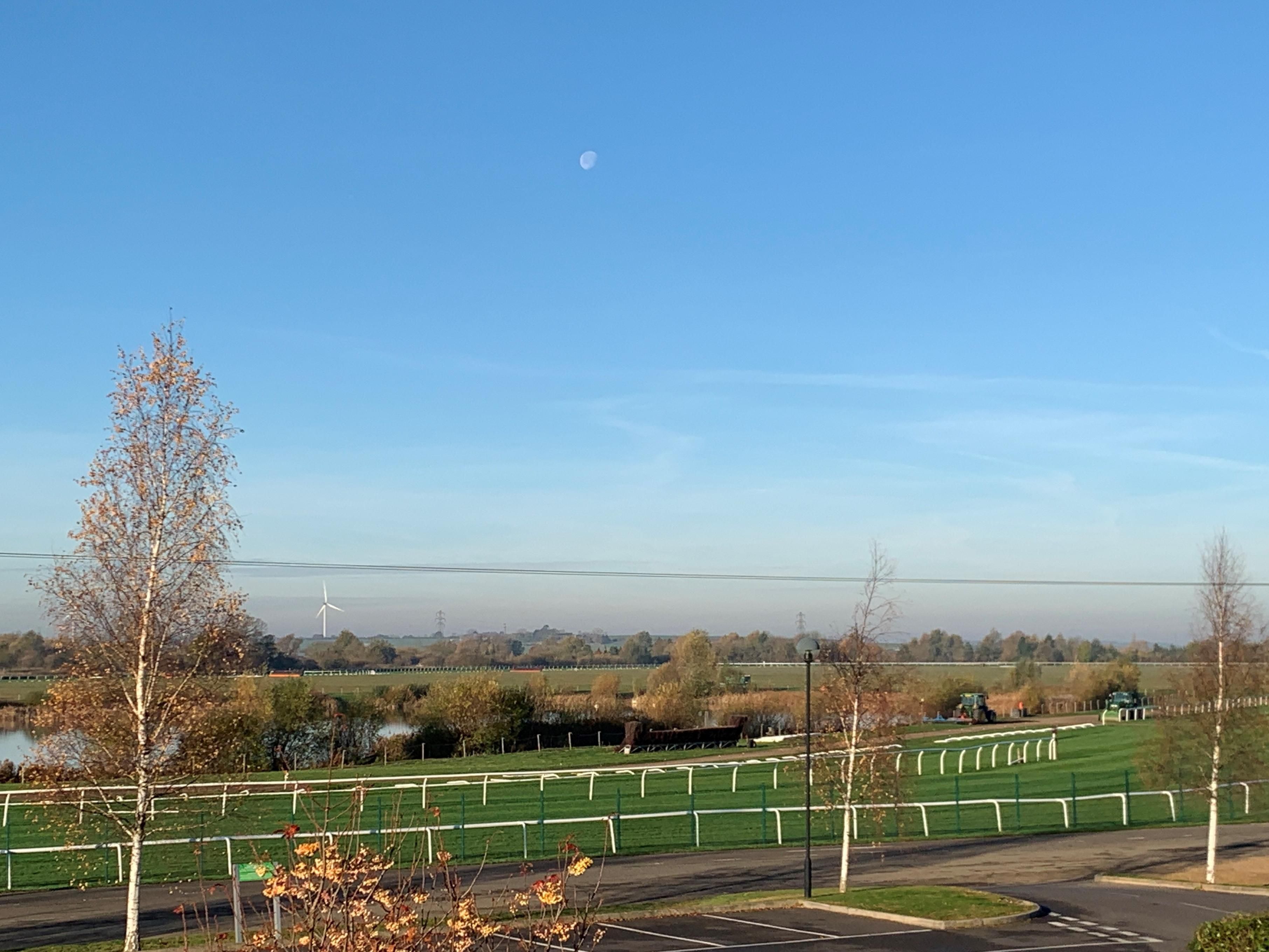 Being situated on the grounds of Huntingdon Racecourse means the hotel has some spectacular views. Why not upgrade to the Cheltenham Suite or one of the Premium rooms overlooking the Racecourse with balconies... the sunsets are pretty amazing too!