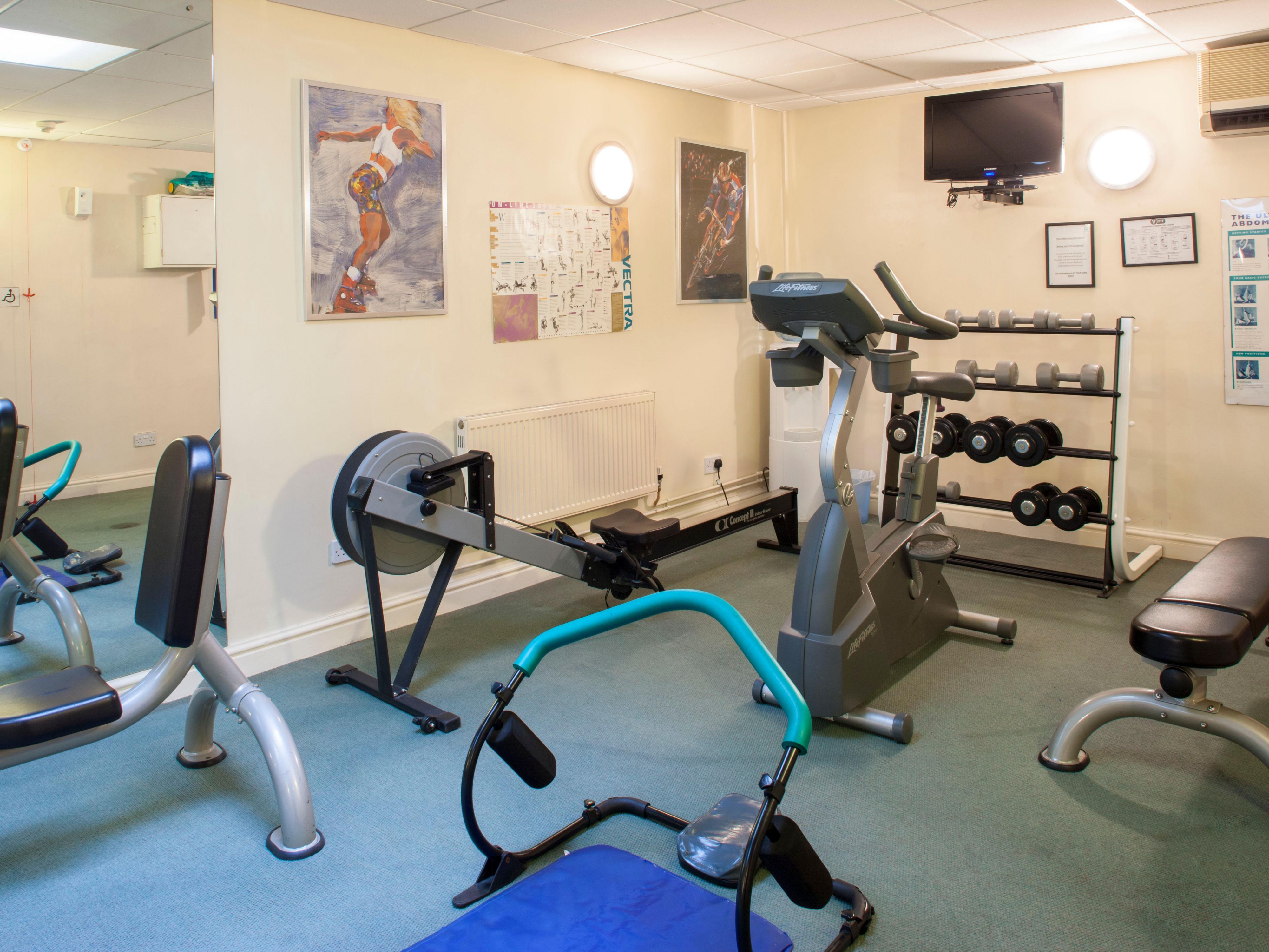 Mini Gym at Holiday Inn Ipswich Orwell