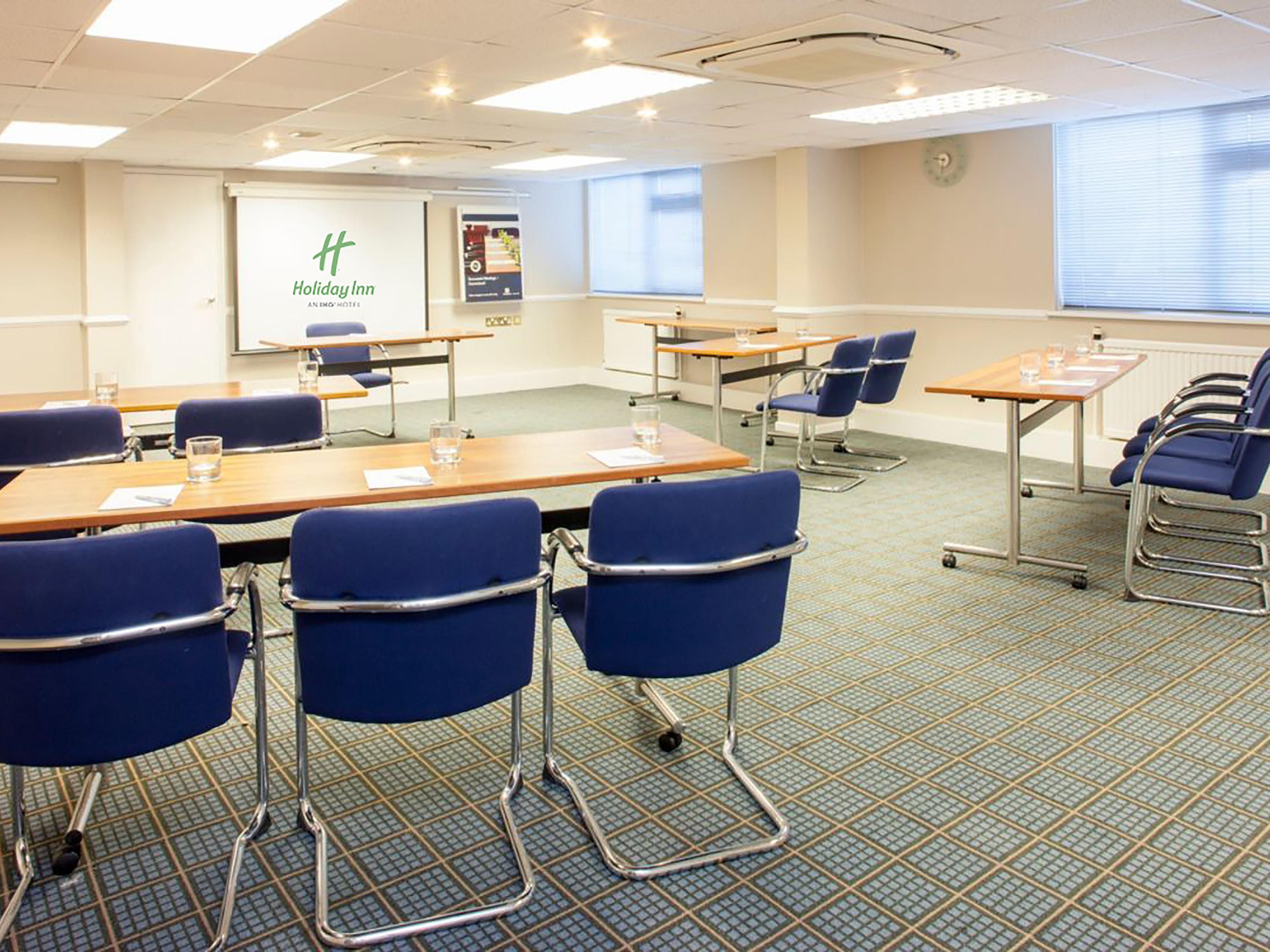 The perfect balance of value and premium service, in 2026 make the most of our DDR Lite rate only £26 per person. Including everything you need for a productive day: room hire, modern facilities, a tasty lunch, and tea and coffee. Plus, all delegates will receive a 1-day pass to our on-site You Fit leisure club.

Quote DDRLITE when booking. 