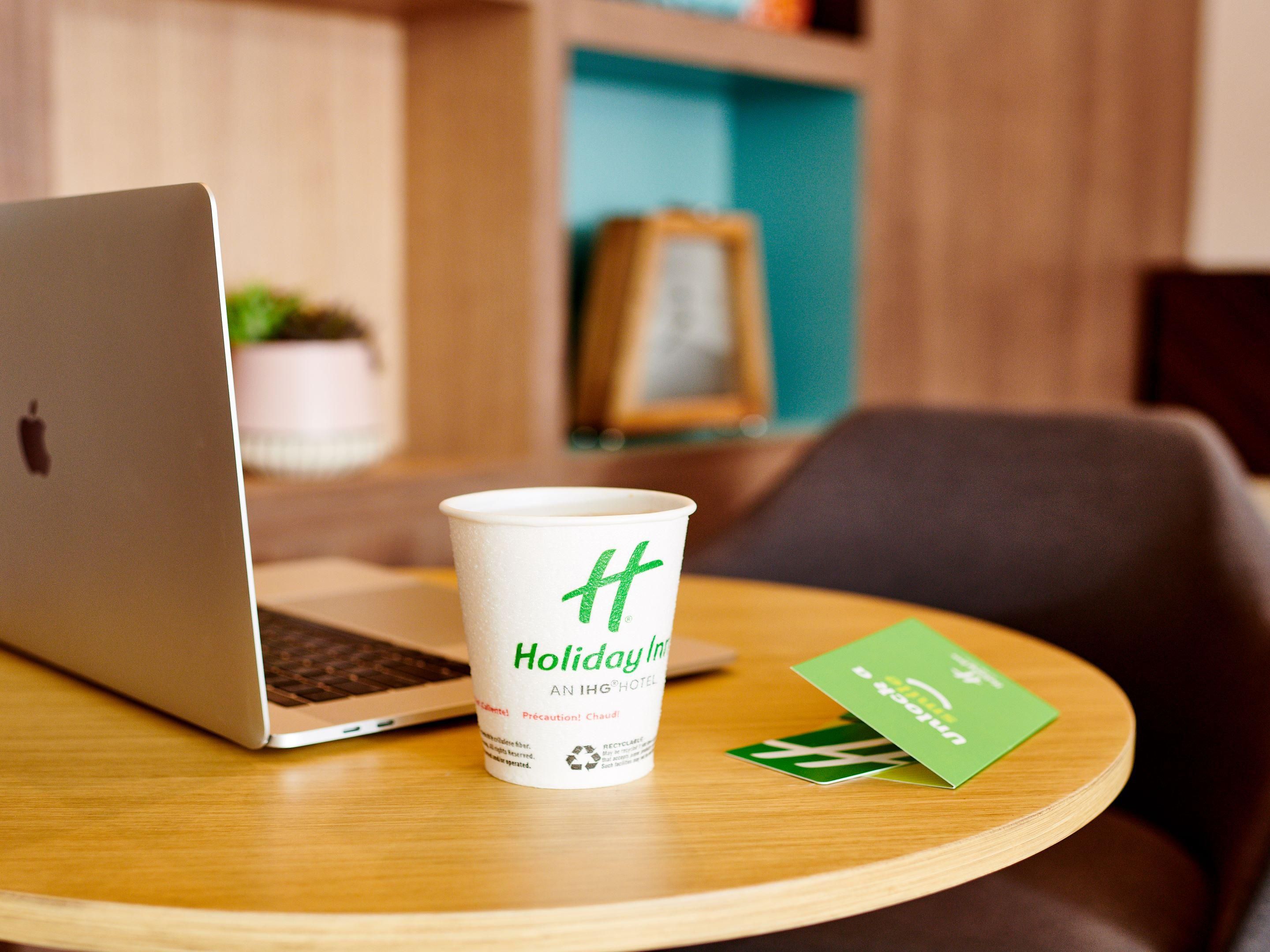 Plug into our fast, complimentary Wi-Fi to make the most of your time online—for work or play.