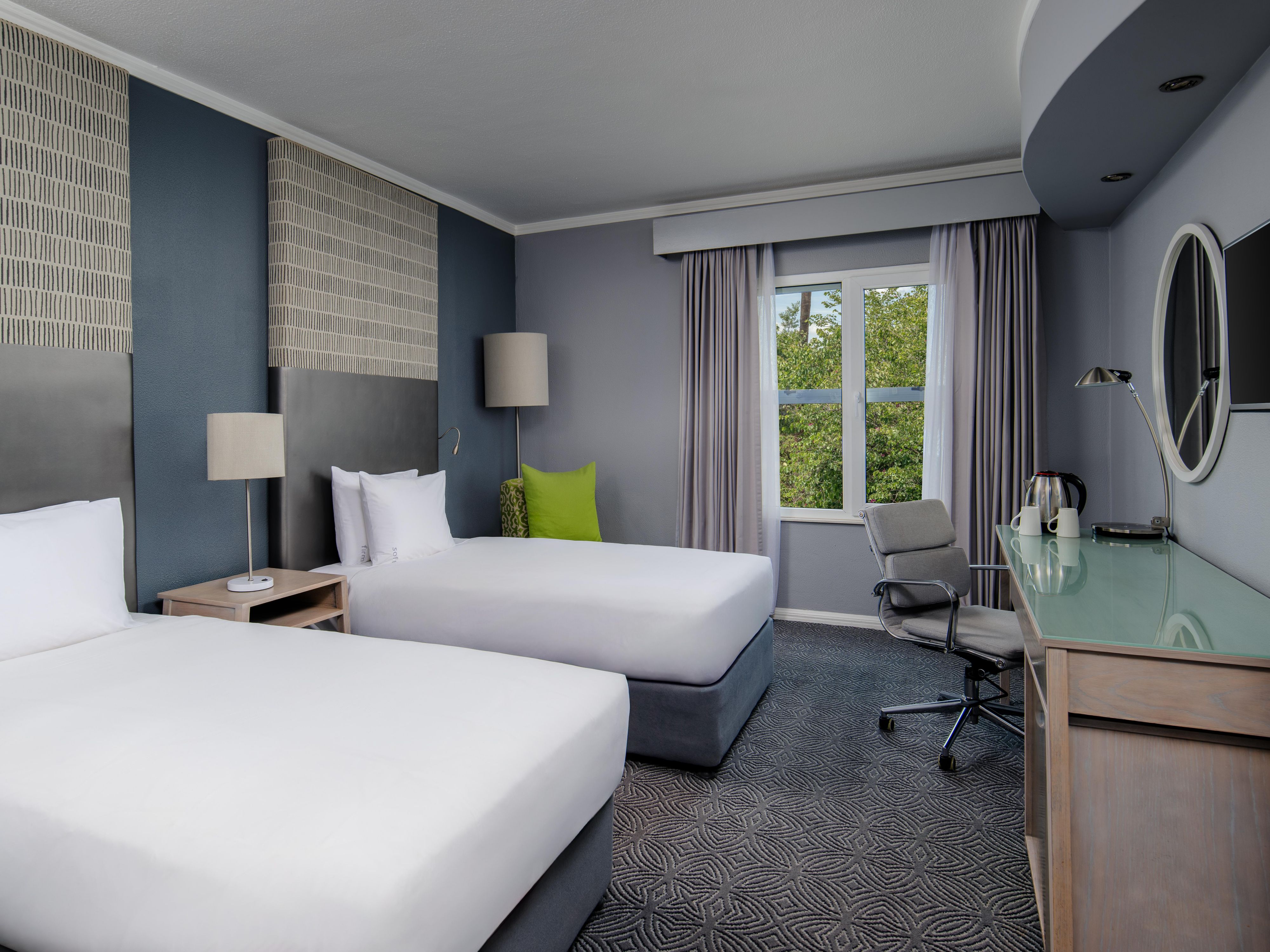 Welcoming rooms at our family-friendly Johannesburg hotel 