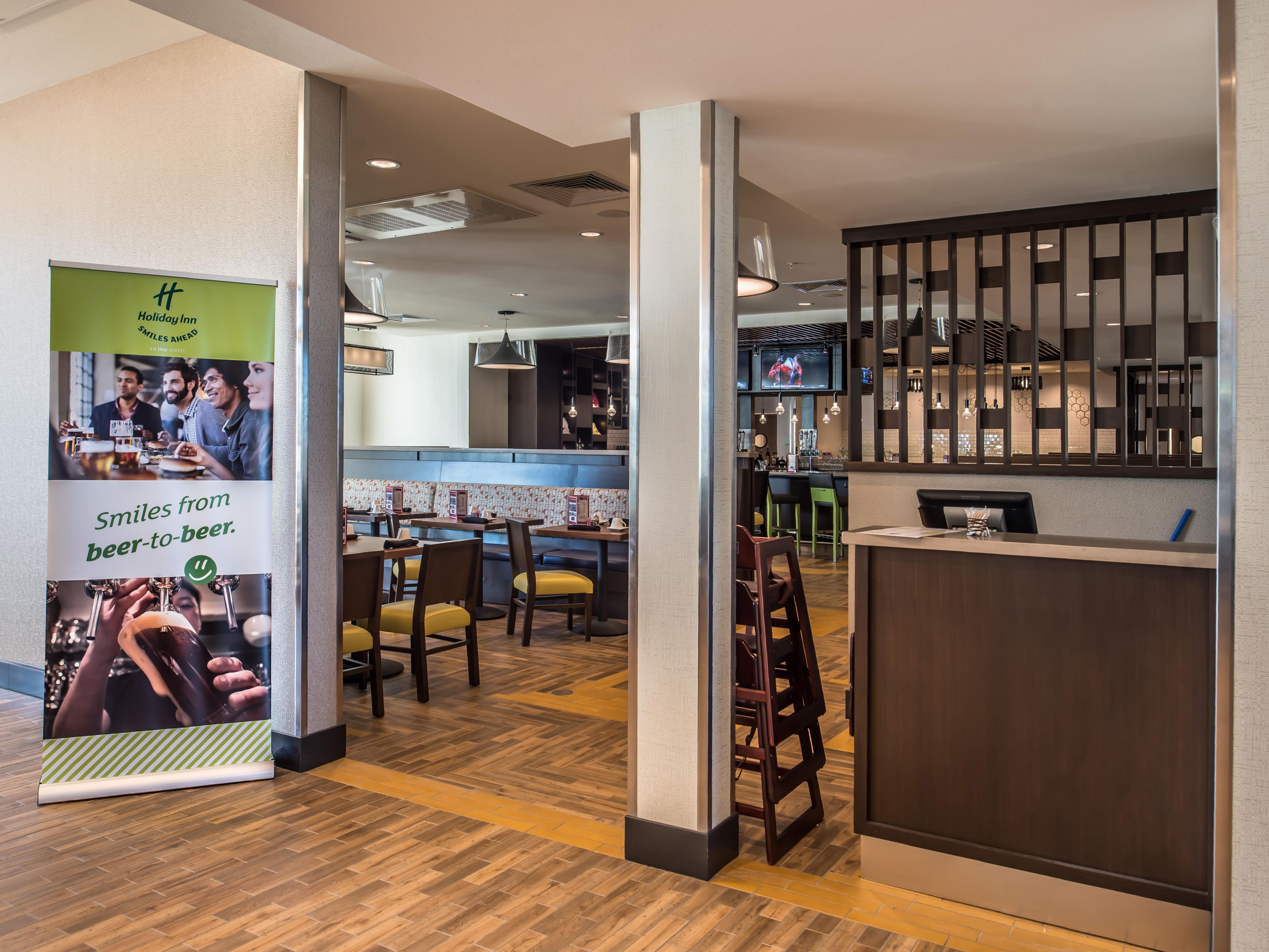 Savor local flavors without leaving the hotel at Route 66 Pub and Grill. From a breakfast buffet to satisfying dinners, our on-site restaurant makes mealtimes easy, enjoyable, and convenient.