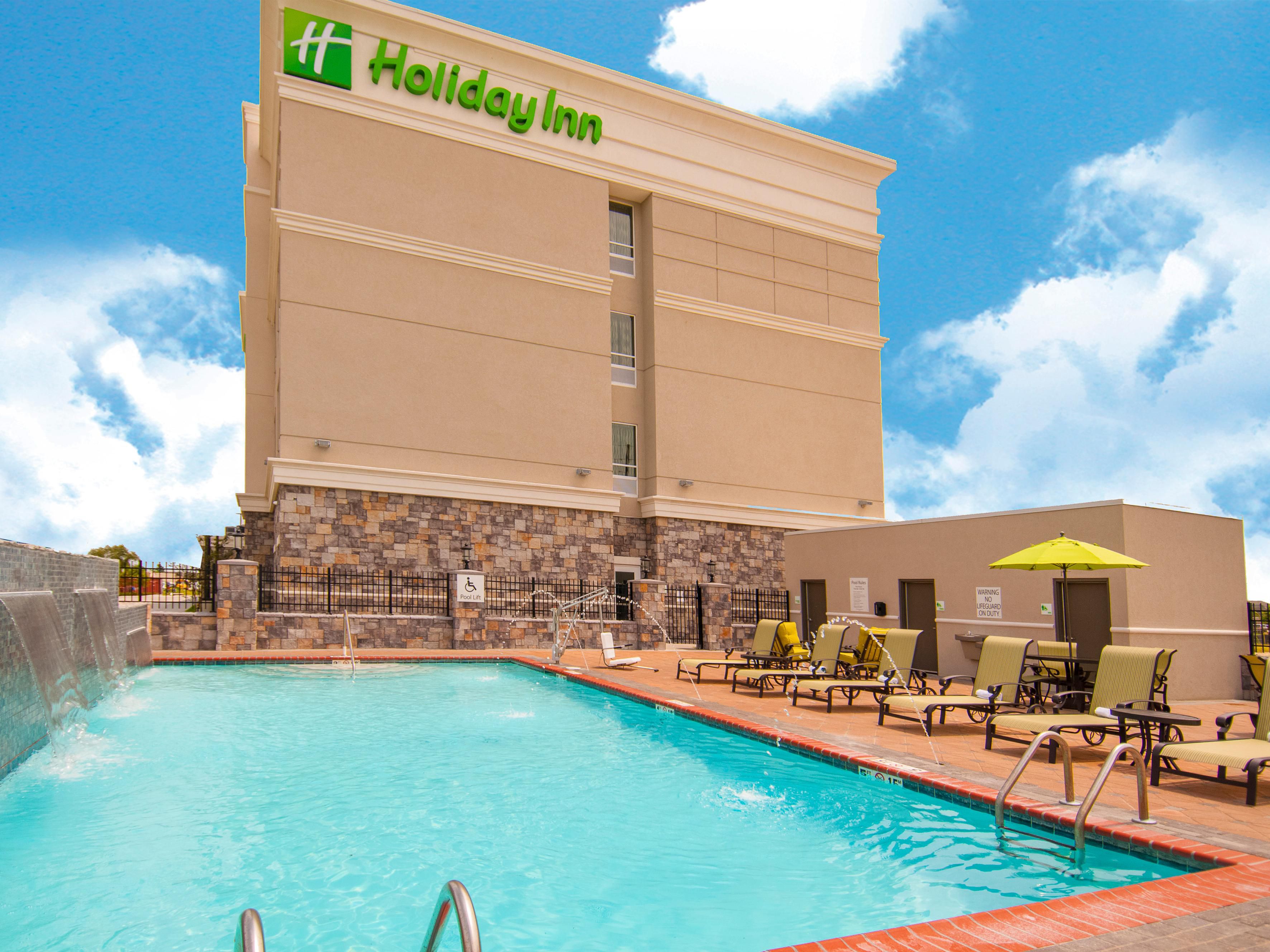 Tropical Salt Water Pool. Relax after a day in the French Quarter