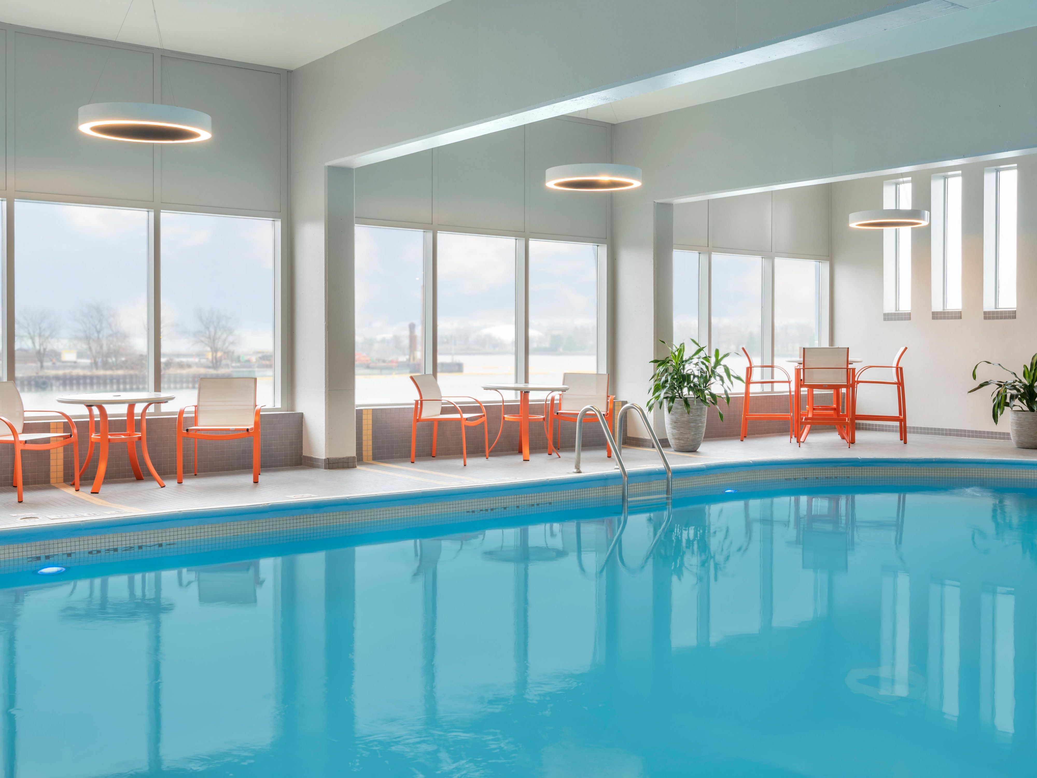 Swimming with a view