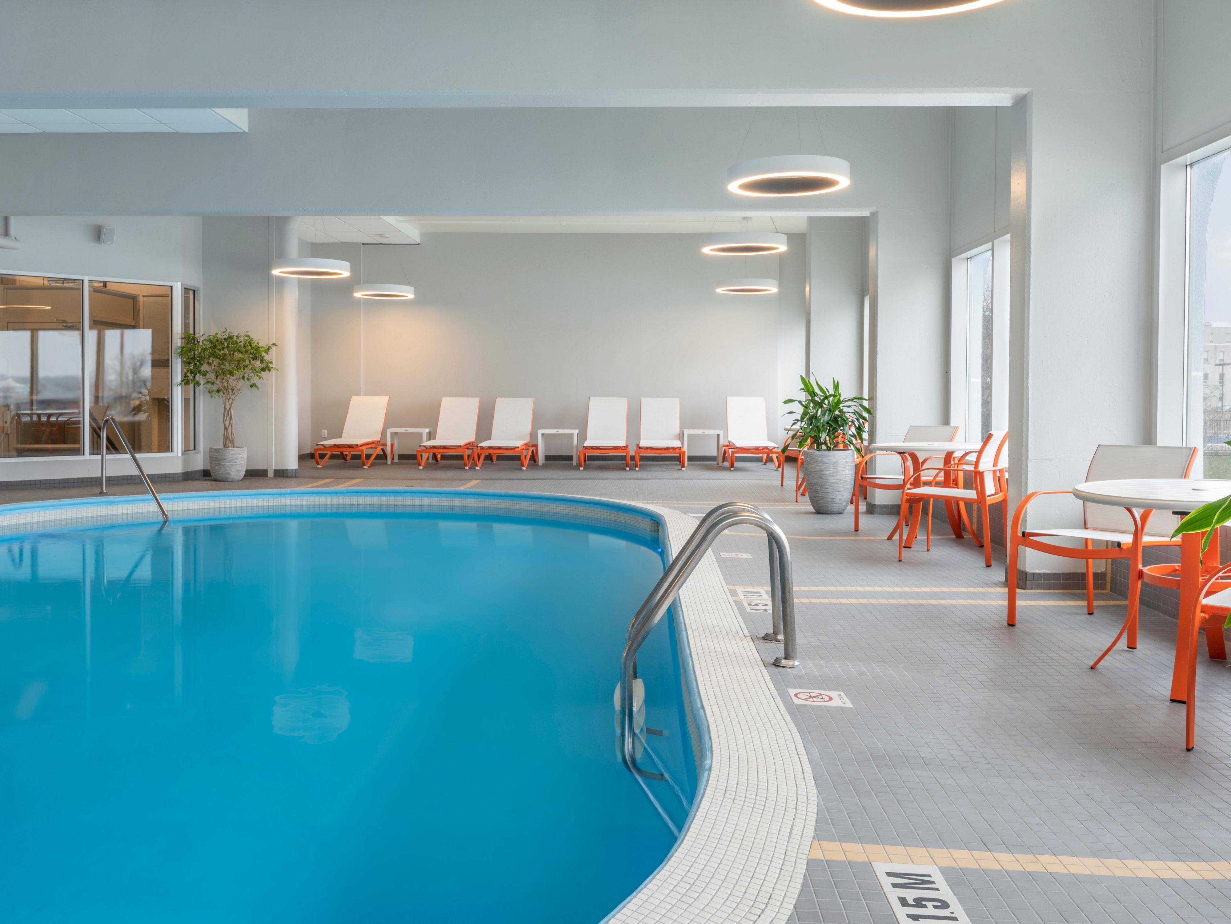 Indoor Salt water pool