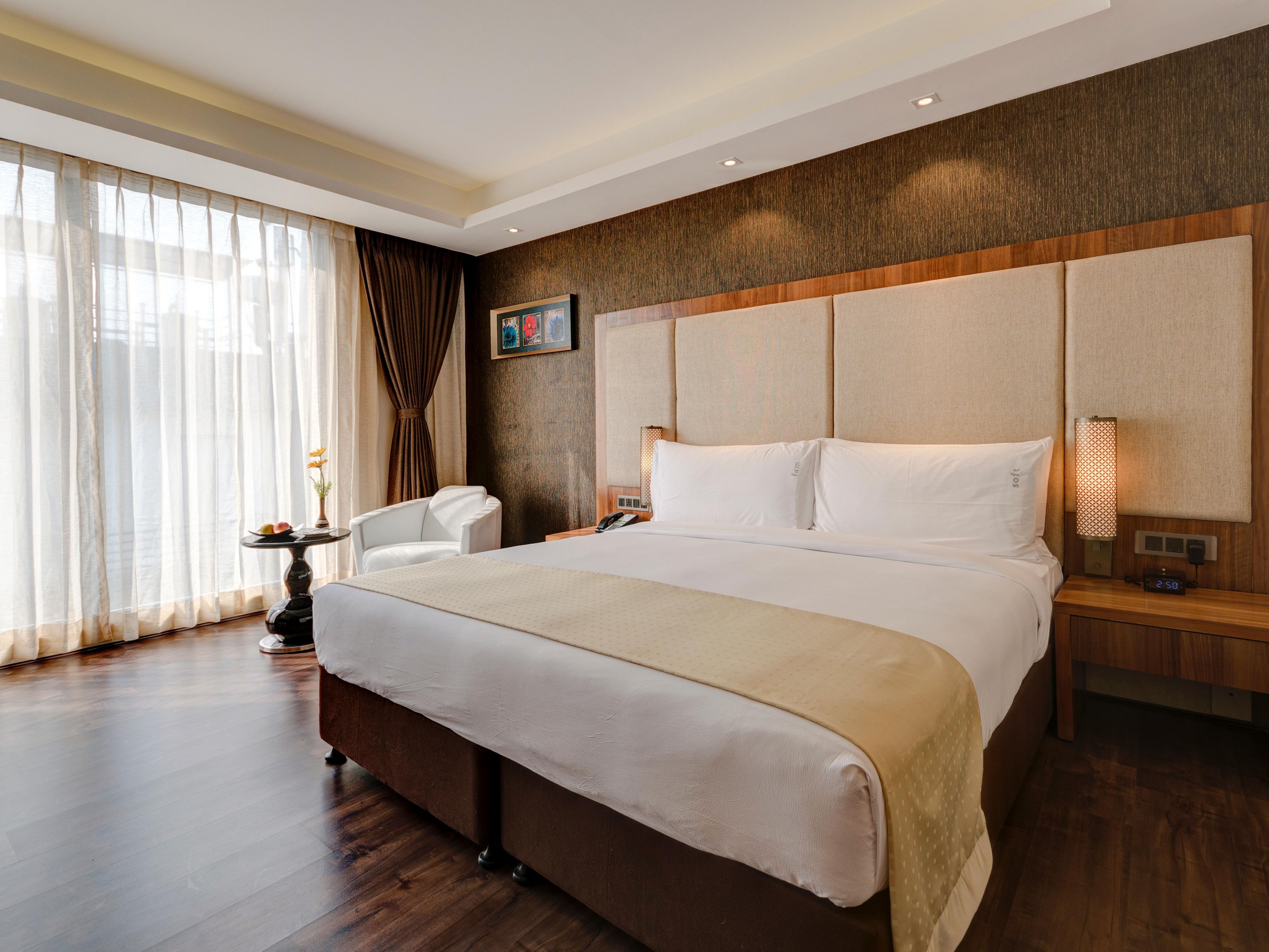 Our well-appointed 137 rooms and suites with all modern amenities are designed to make your stay comfortable and welcoming.