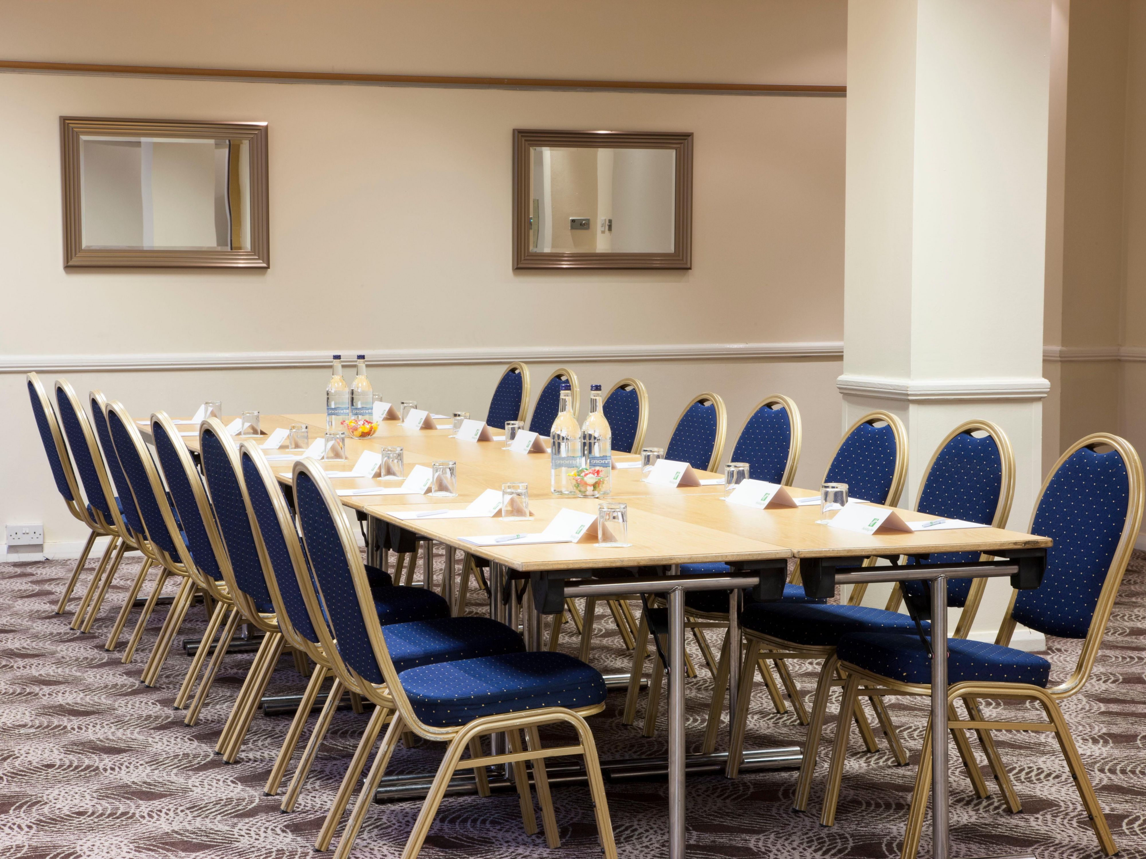 We have a range of meeting rooms available to suit any corporate requirement. So, if you're looking for a productive meeting space in Leamington Spa and Warwick for interviews, larger presentations or conferences, our hotel meeting facilities have it all.