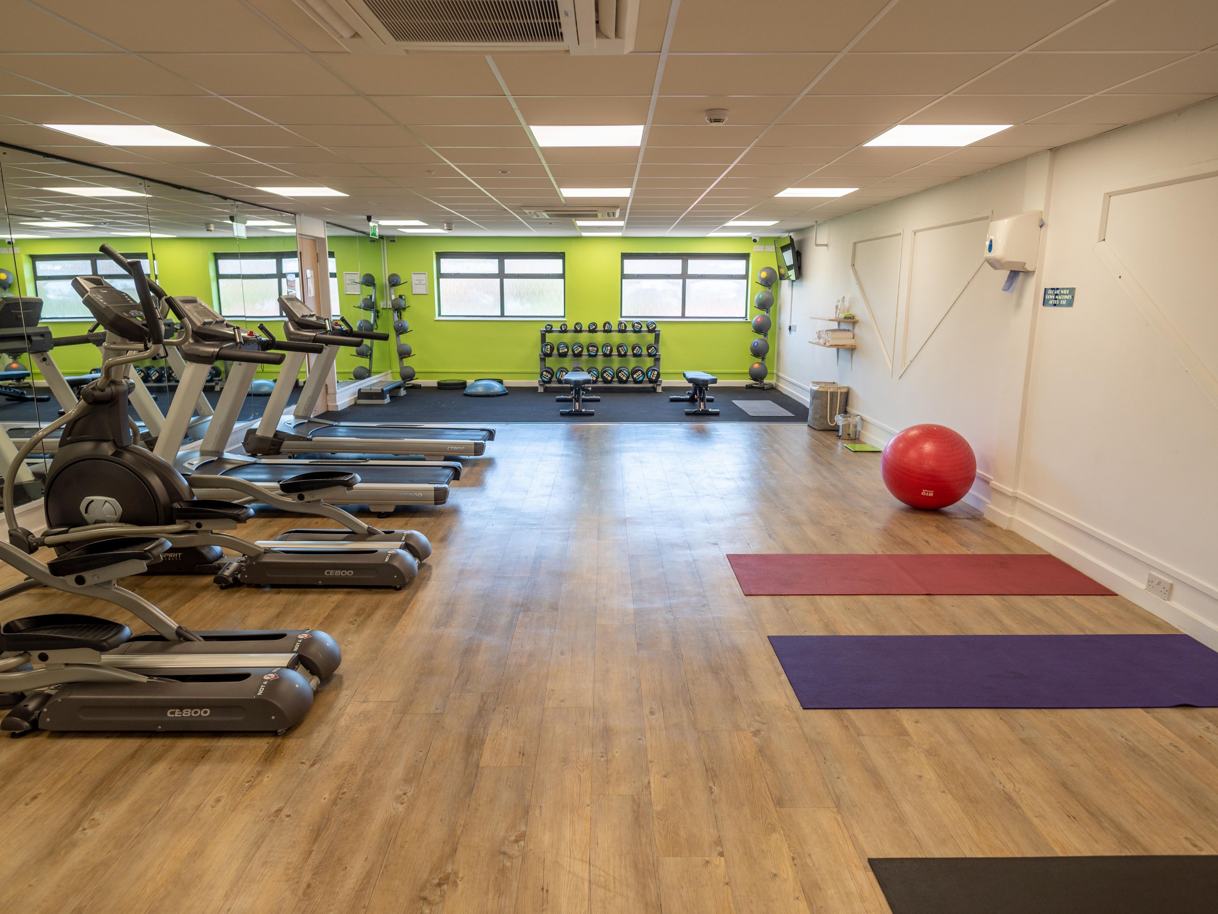 Workout in our 24-hour gym