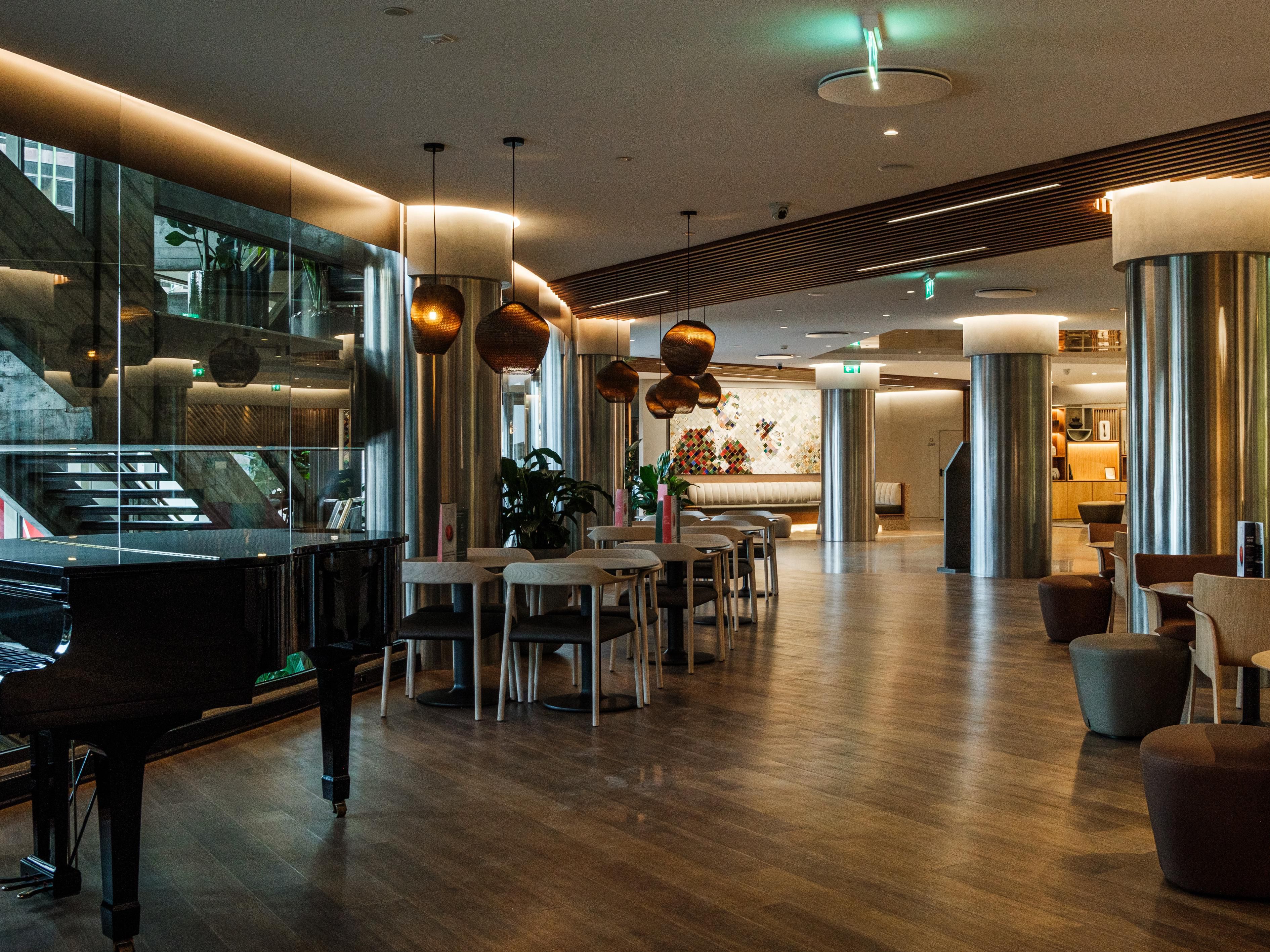 Relax with a drink at the Bar to the sounds of Piano.