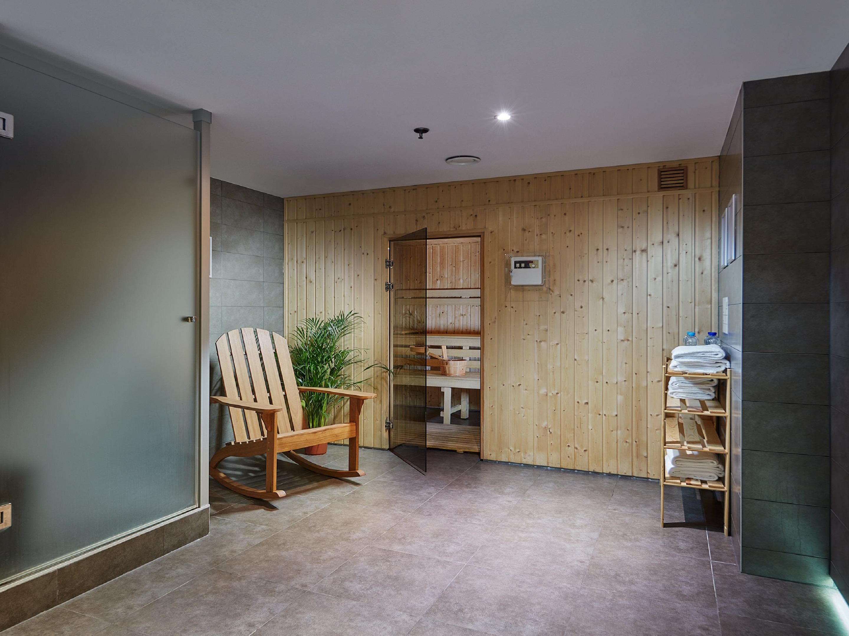 Our sauna is open 24H. Simply ask Reception for details.