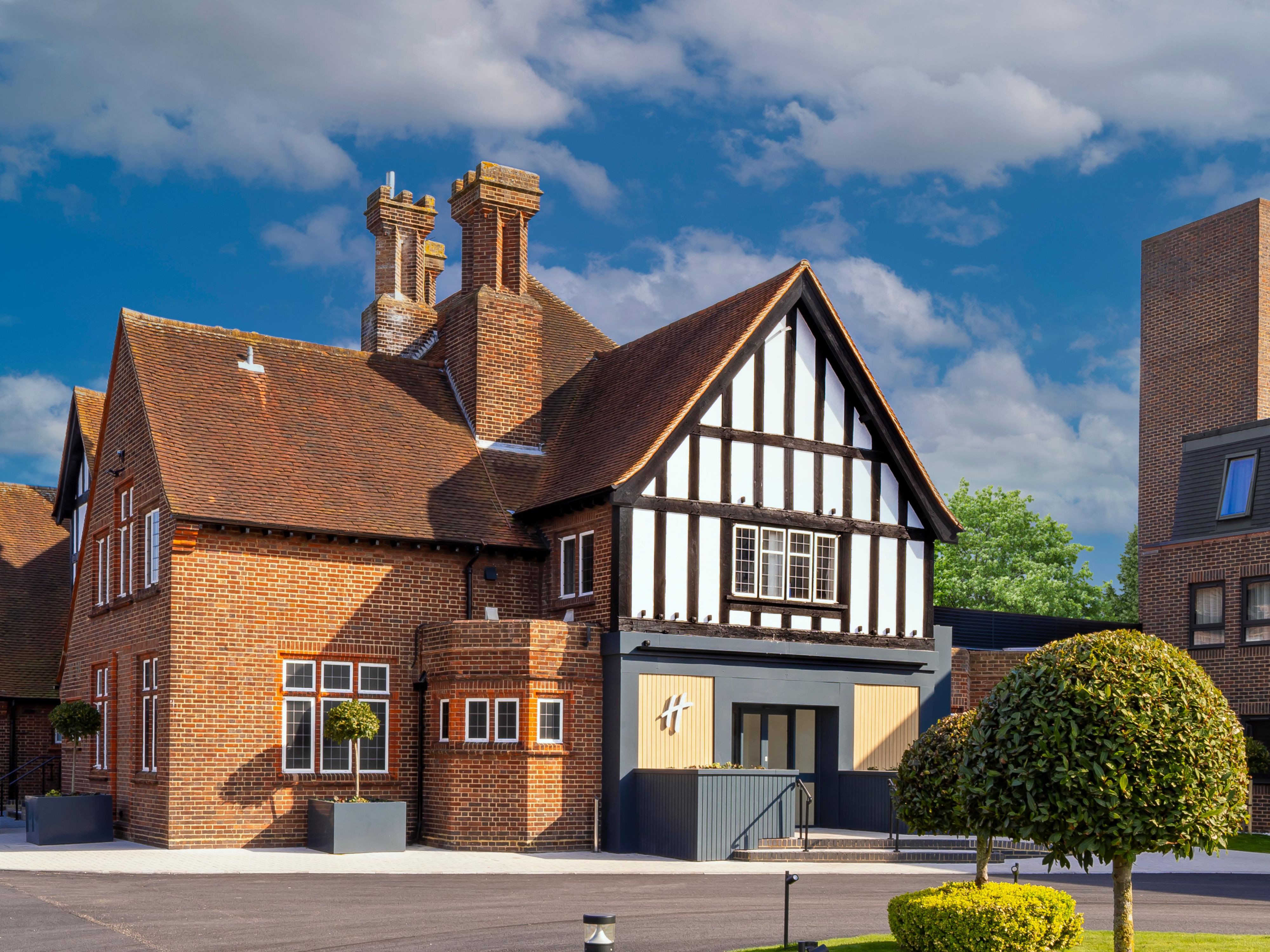 Hotel front entrance