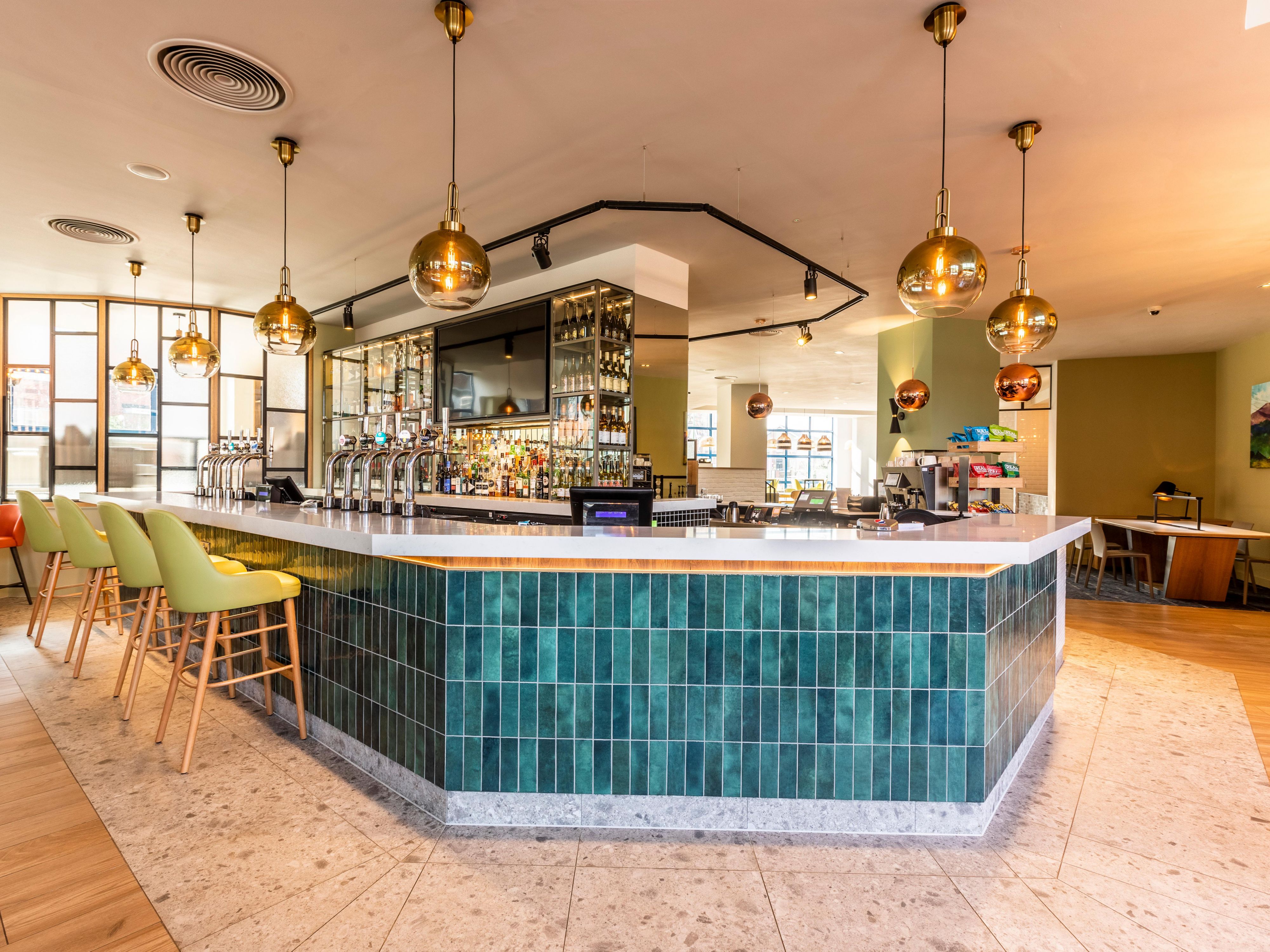 Our Open Lobby offers a range of drinks and light meals throughout the day and evening, perfect for meeting with friends or simply catching up on work.
