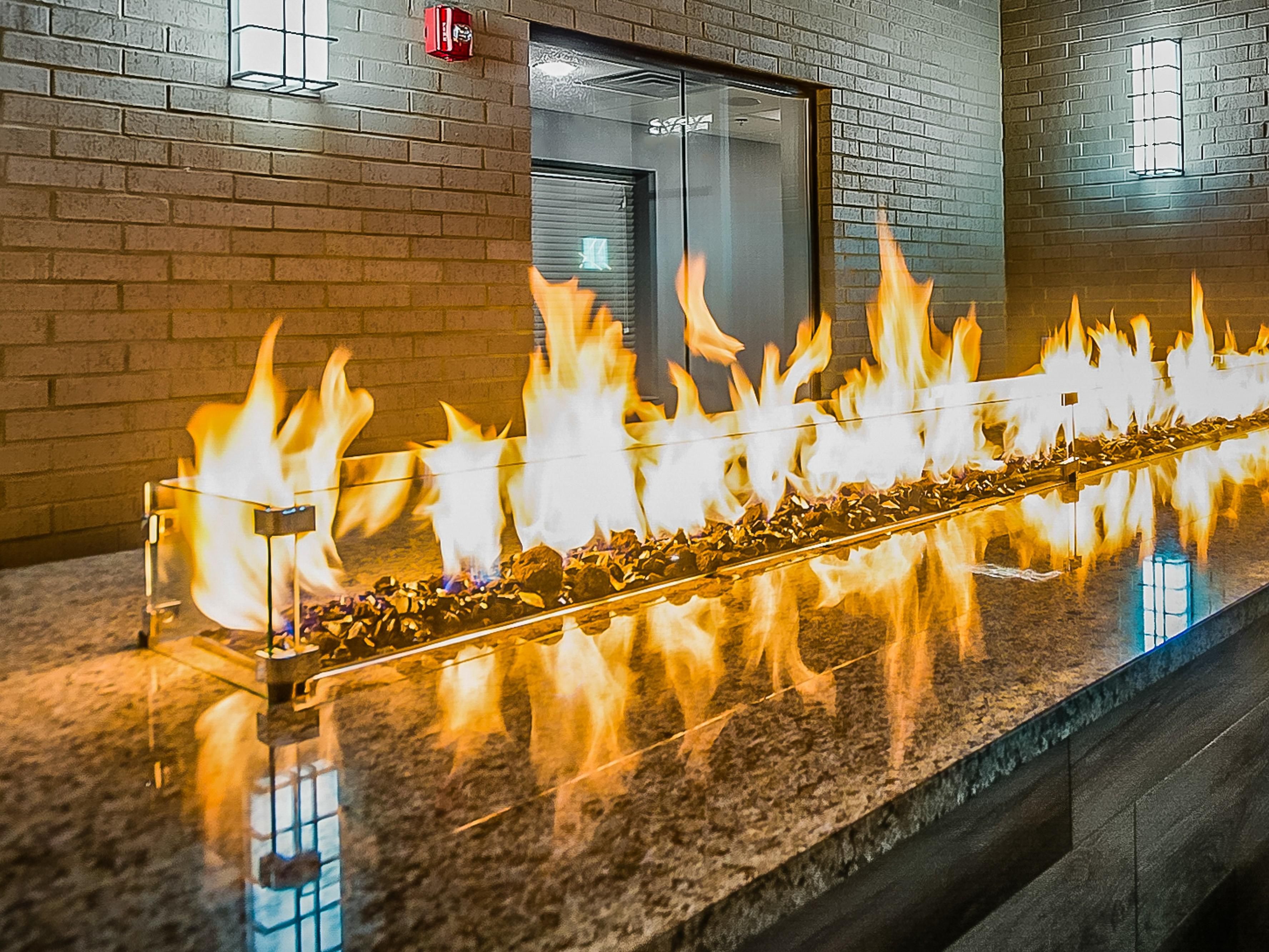 After a long day Relax in the Courtyard by the fire pit!