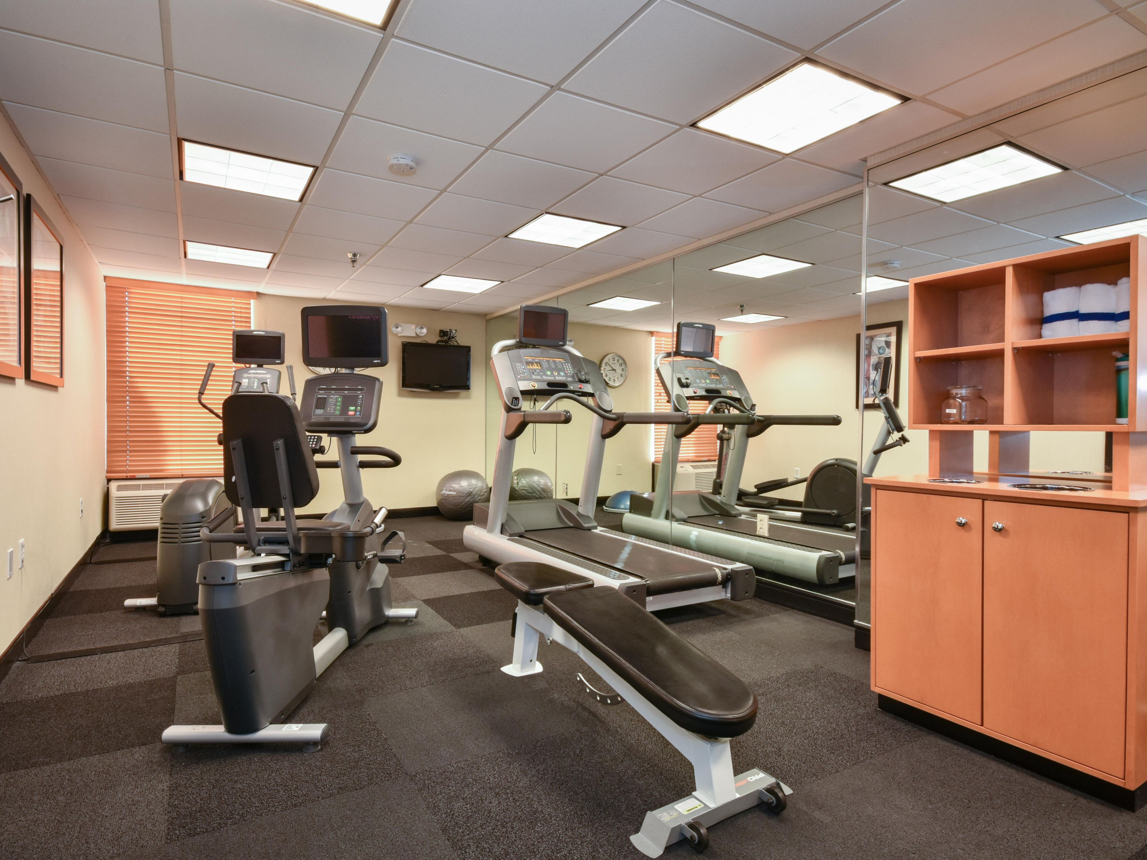 Fitness Center to please all fitness enthusiast. 