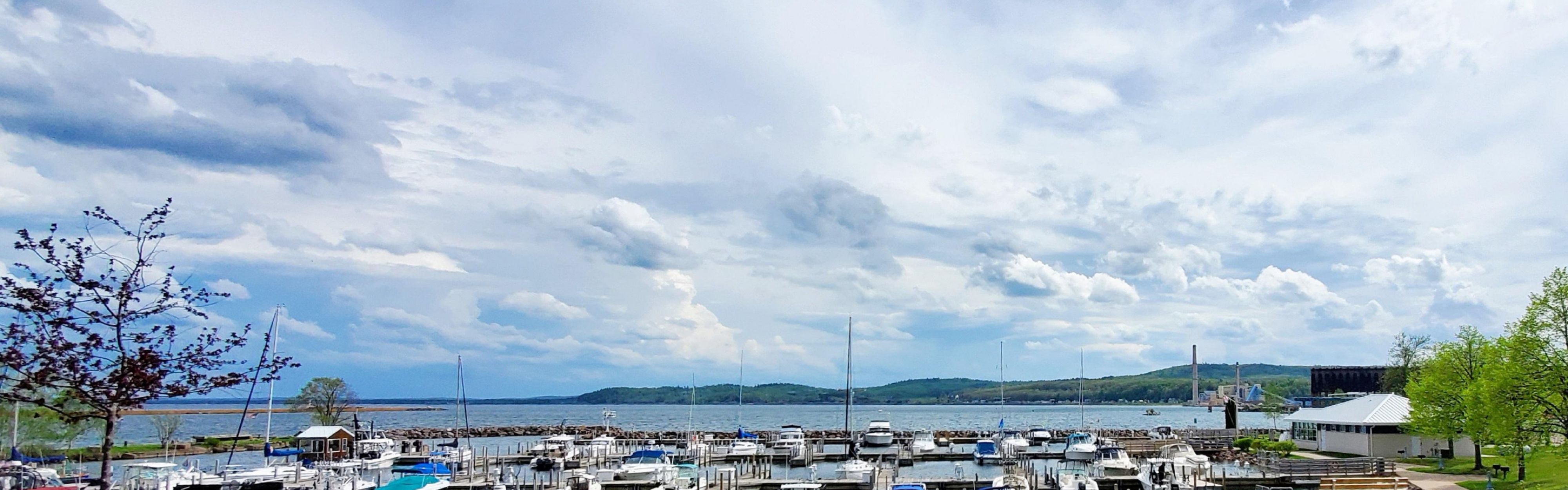 You can stay just a short distance from things like Lake Superior.