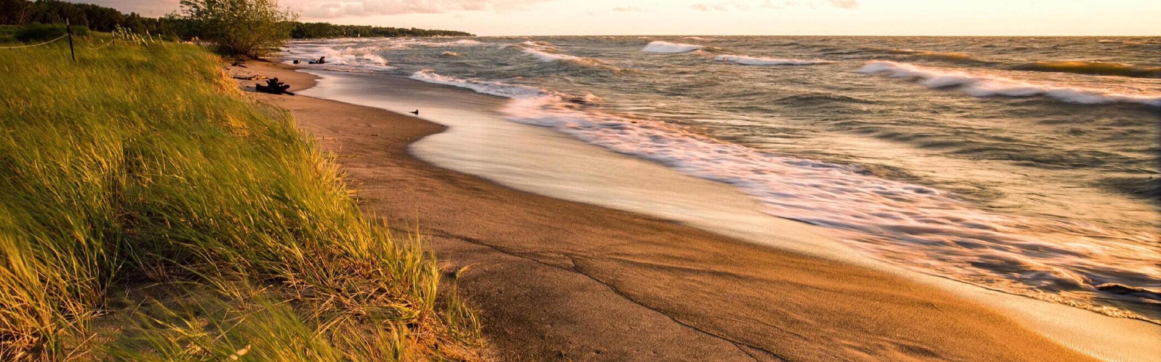 Capture stunning sunsets at Headlands Beach State Park!