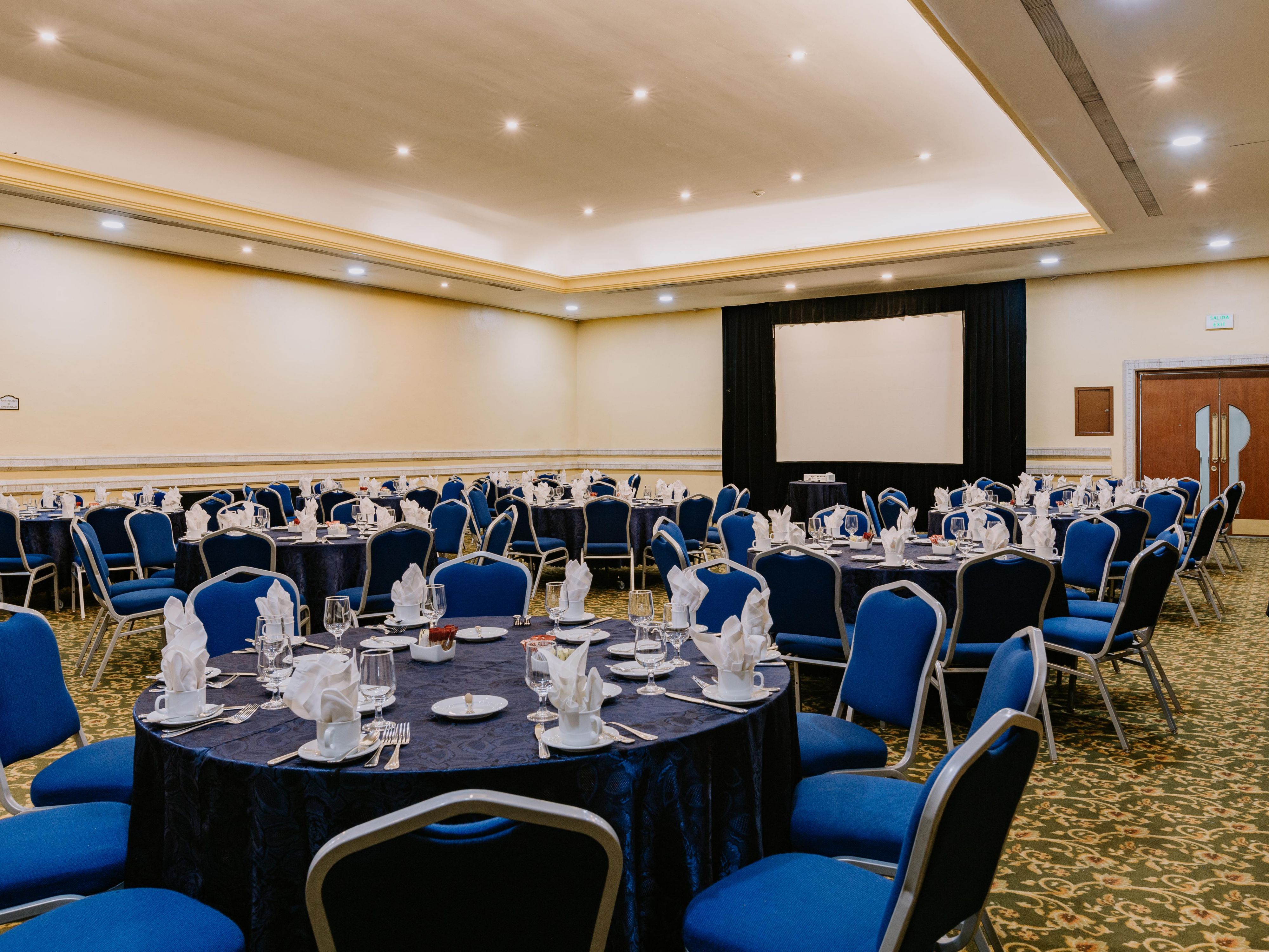 Whether you're hosting an important business meeting or corporate event or planning a once-in-a-lifetime celebration, we have the perfect meeting space for you. Our facilities can comfortably accommodate up to 700 guests in our auditorium, and all rooms are equipped with A/V technology. We also offer in-house catering options.
