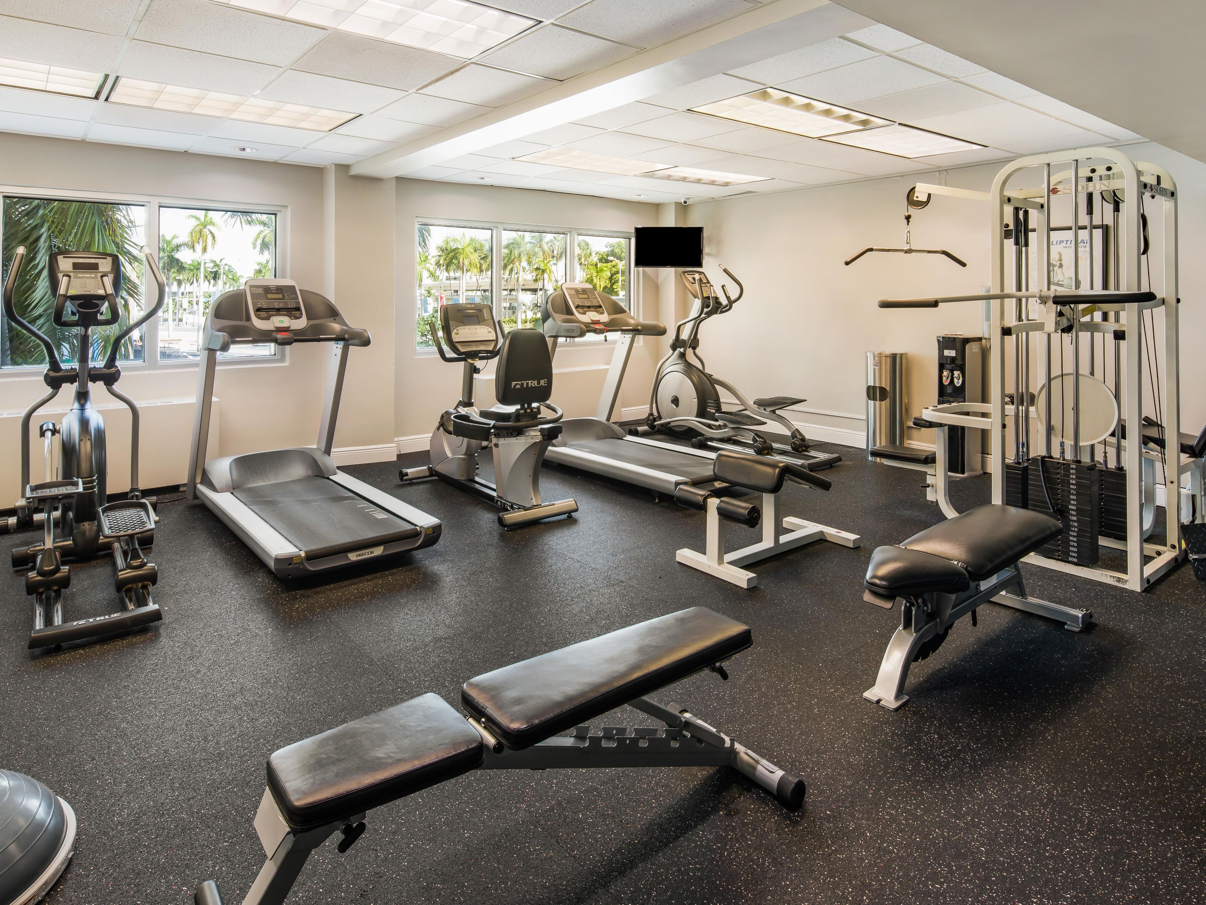 Fitness Center in Downtown Miami Hotel